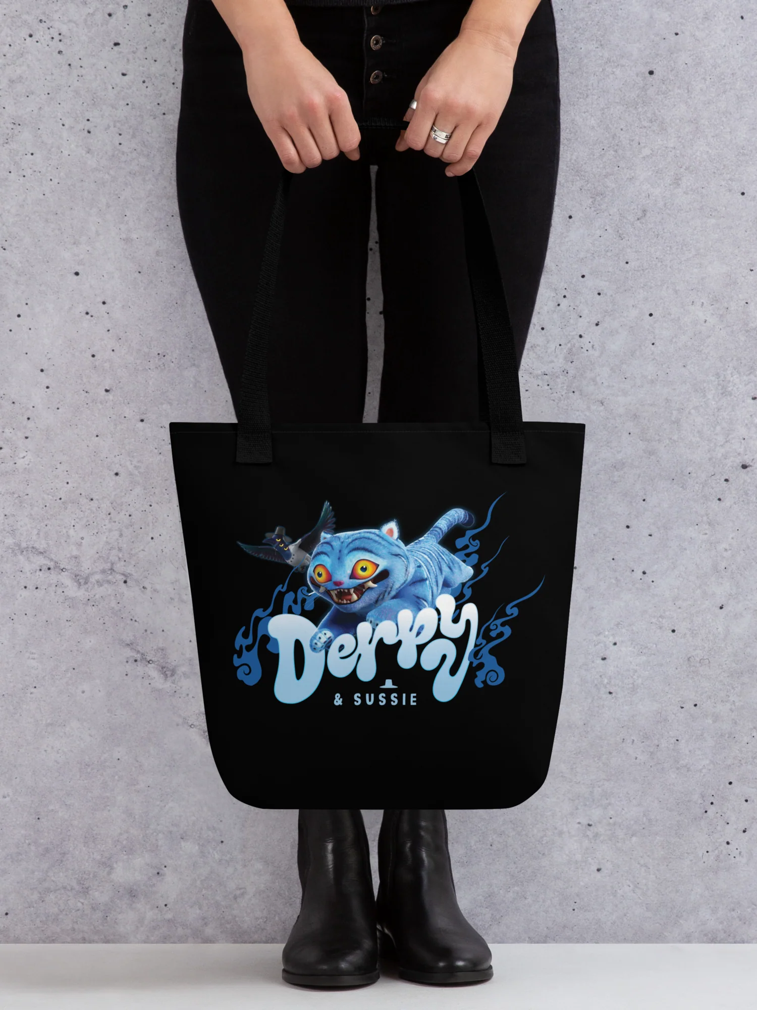 KPop Demon Hunters Tote Bag Derpy & Sussie - Image 2