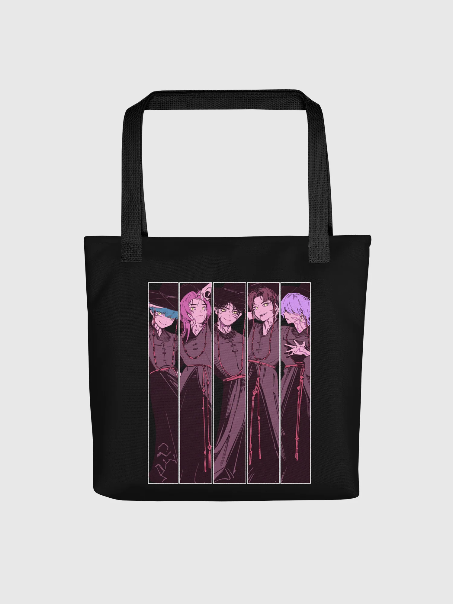 KPop Demon Hunters Tote Bag HUNTR/X + Saja Boys Polo Tokki - Image 2