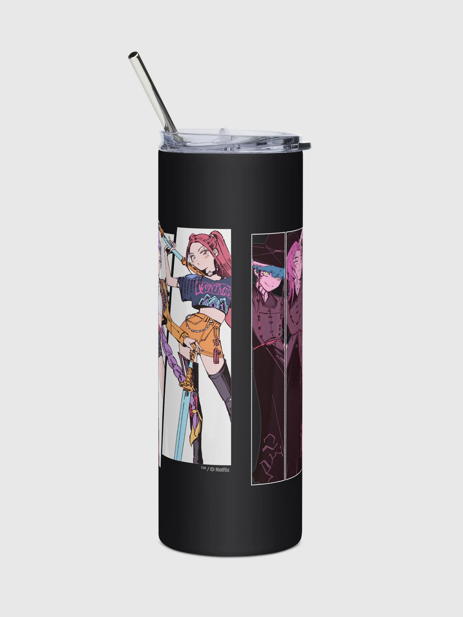 KPop Demon Hunters Tumbler HUNTR/X + Saja Boys Polo Tokki - Image 4