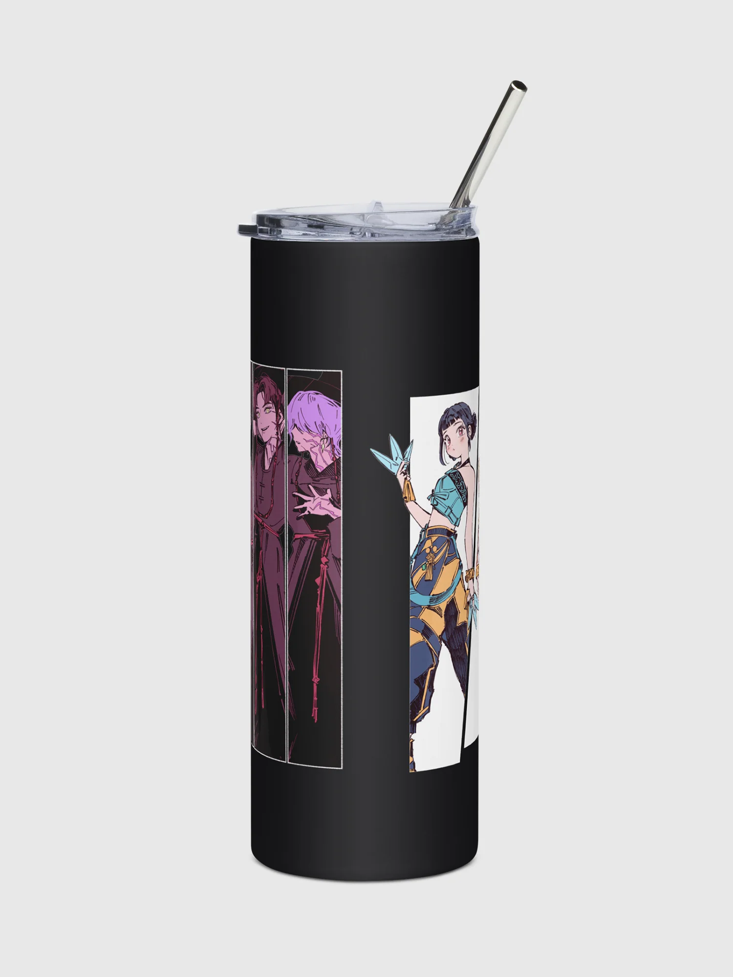 KPop Demon Hunters Tumbler HUNTR/X + Saja Boys Polo Tokki - Image 5