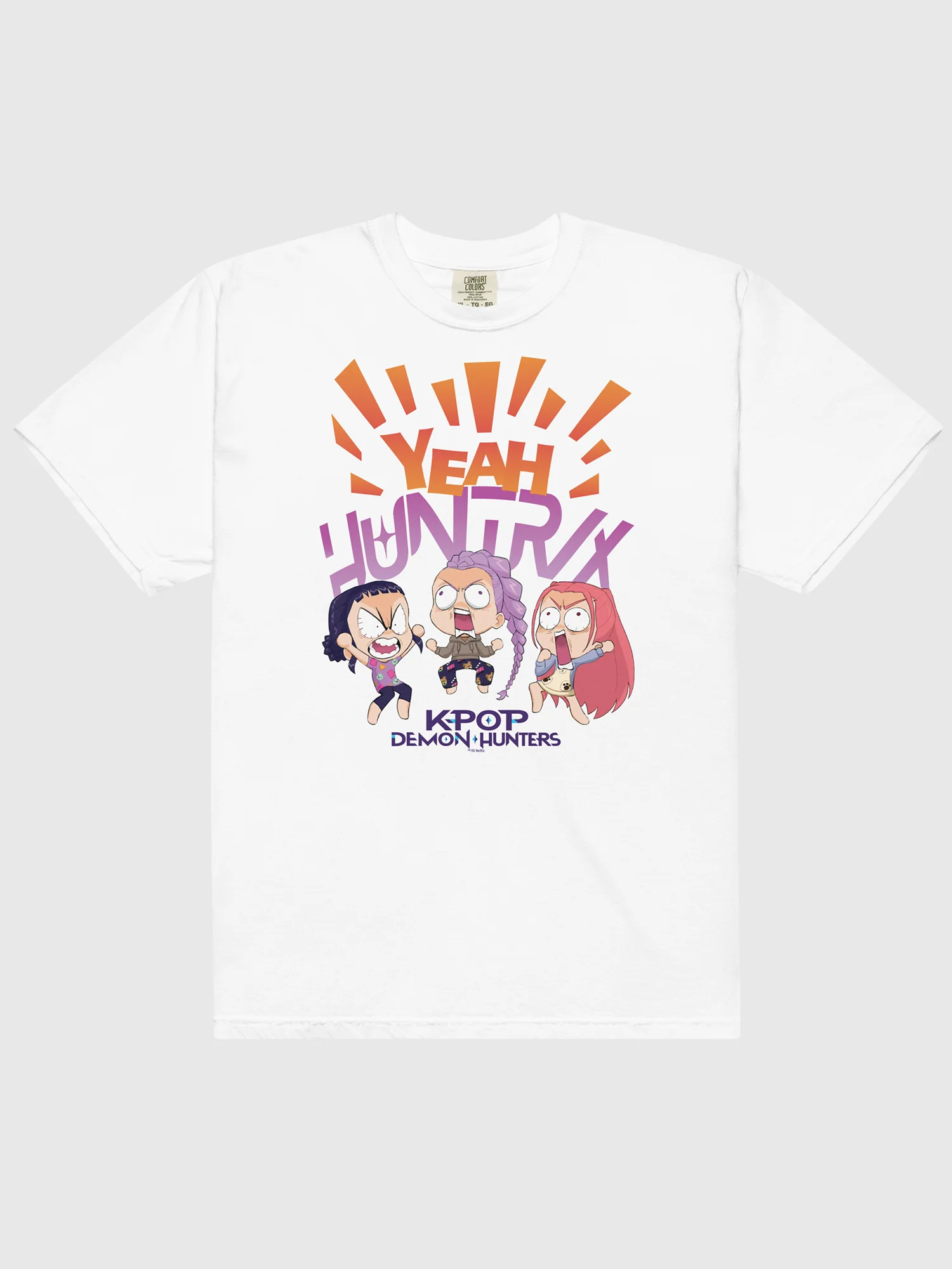 KPop Demon Hunters Yeah! Comfort Colors T-Shirt - Image 2