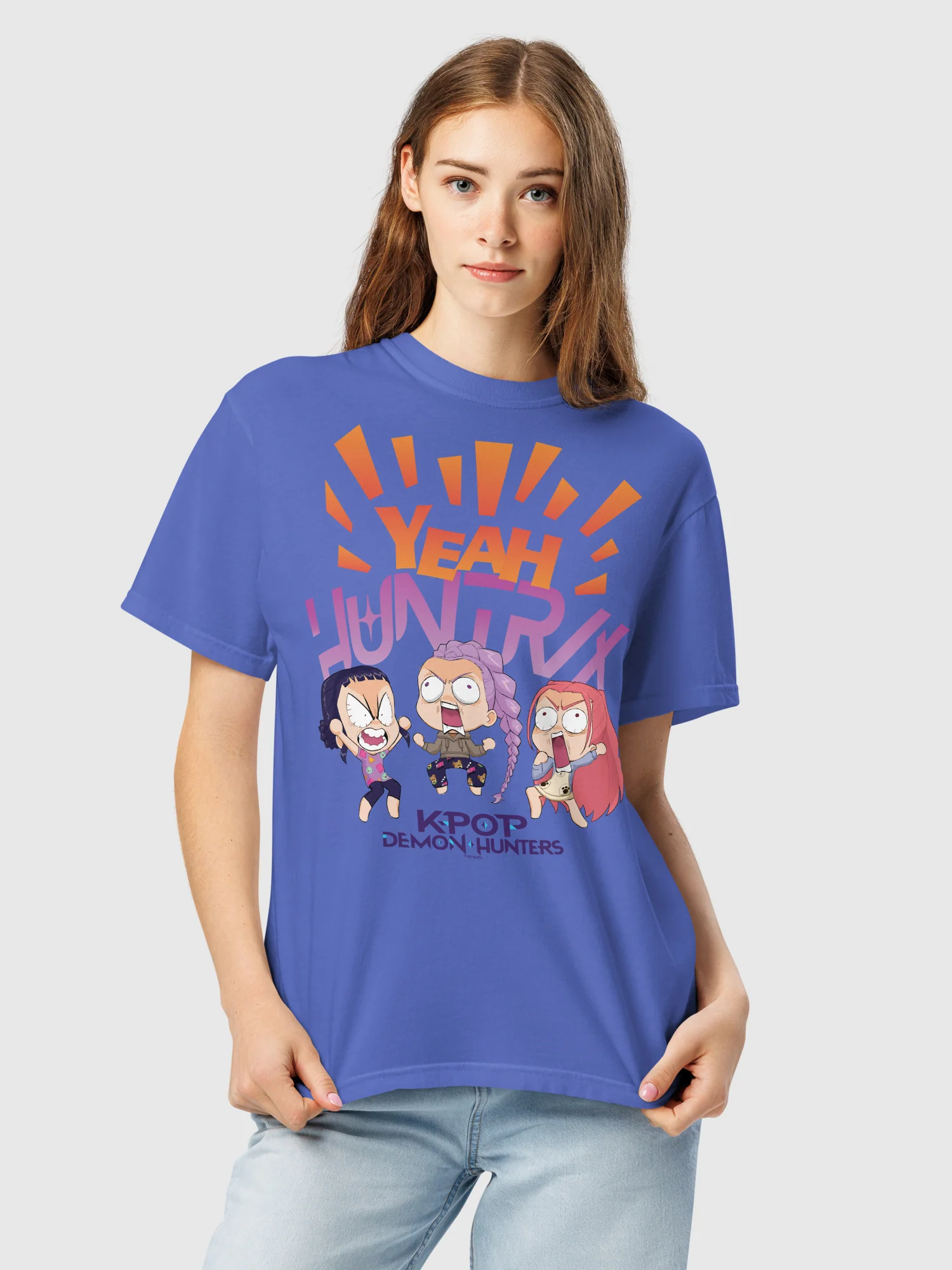 KPop Demon Hunters Yeah! Comfort Colors T-Shirt - Image 3