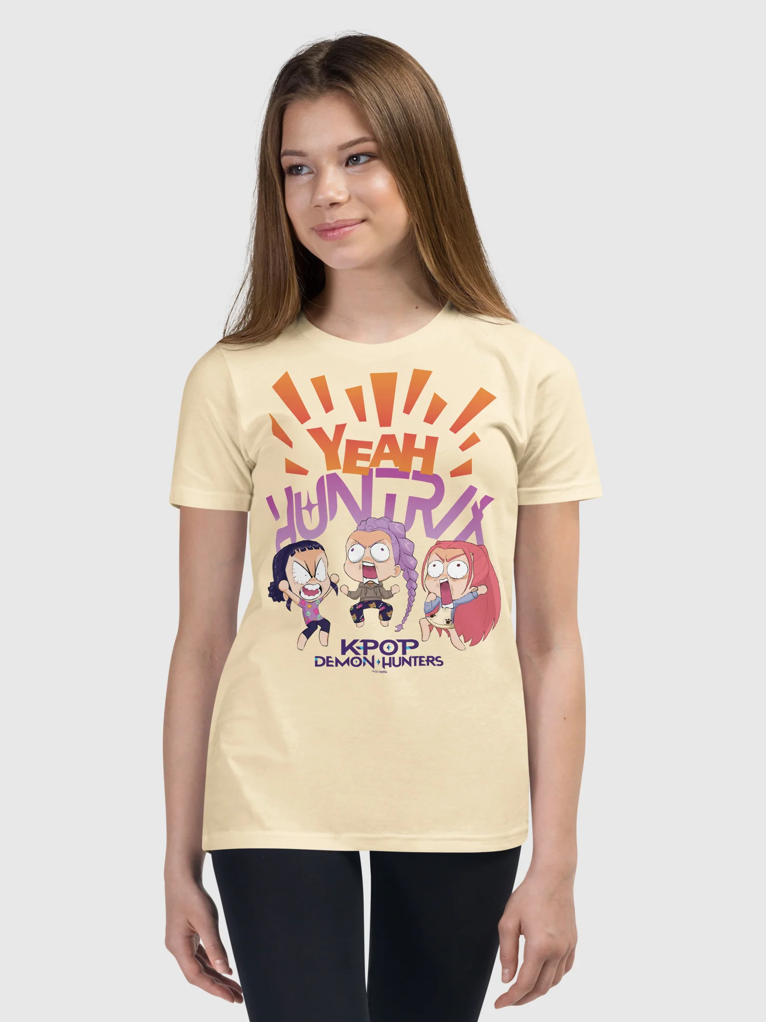 KPop Demon Hunters Yeah! Kids T-Shirt - Image 4