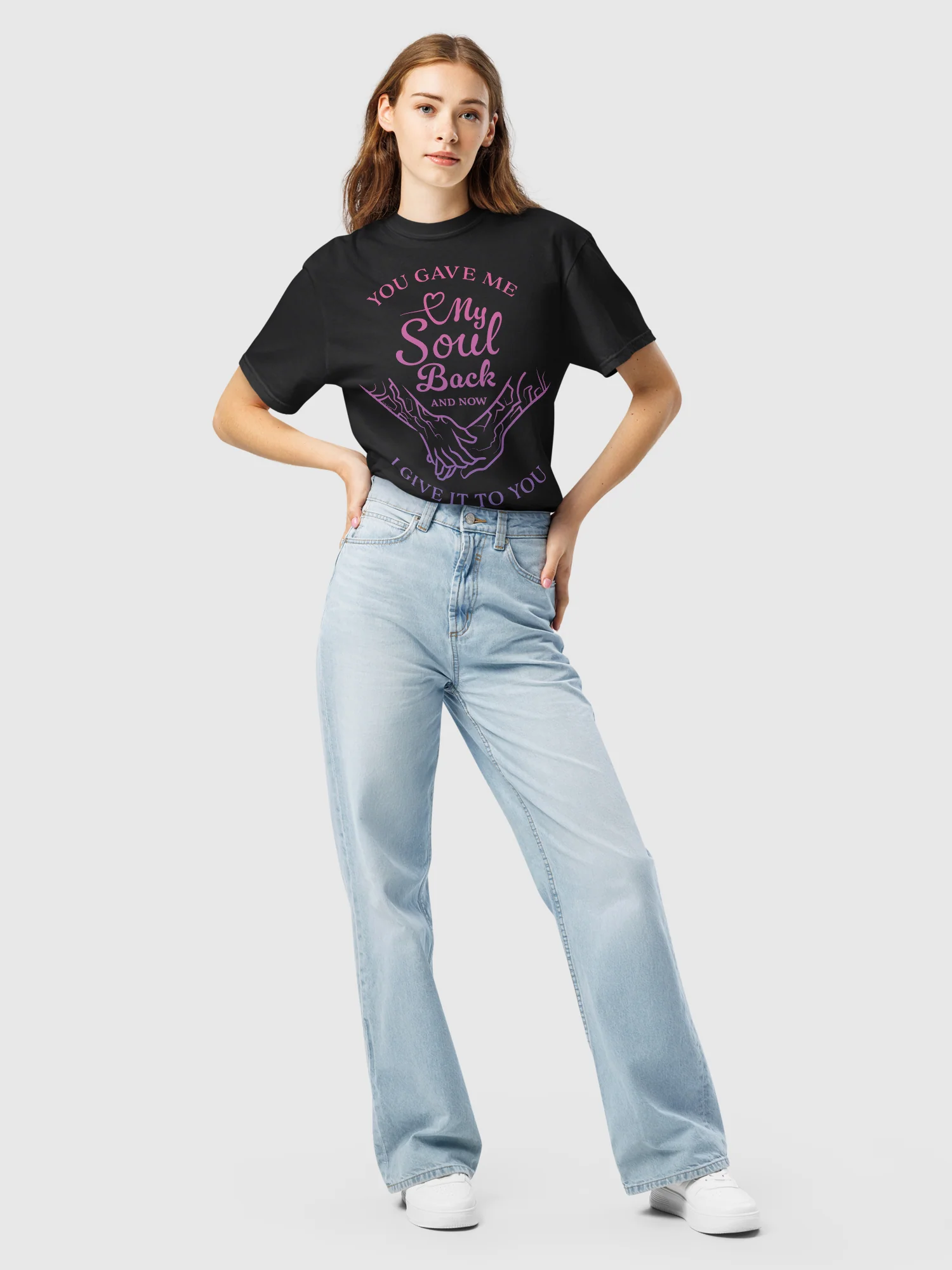 KPop Demon Hunters You Gave Me My Soul Back Comfort Colors T-Shirt - Image 4