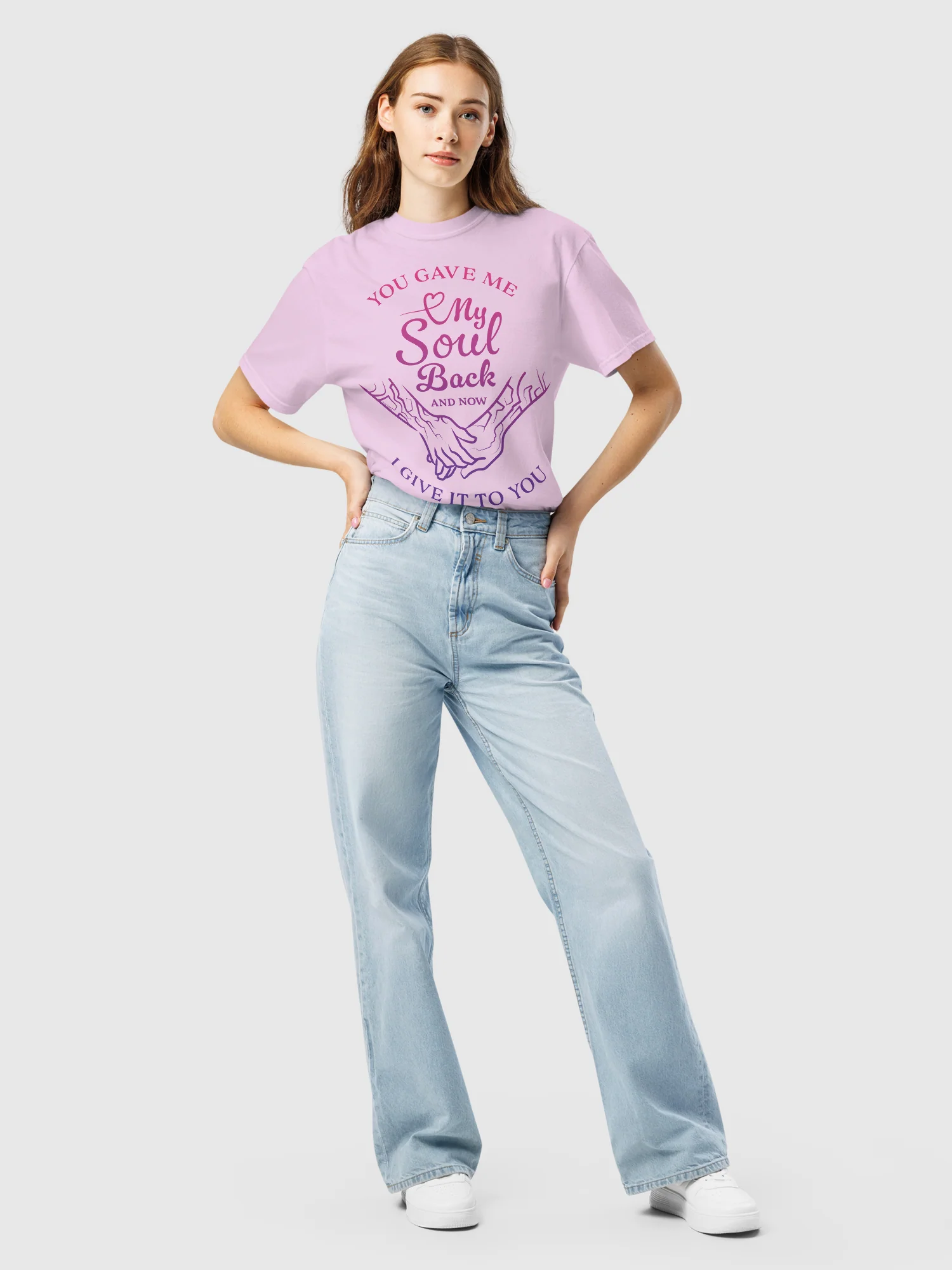 KPop Demon Hunters You Gave Me My Soul Back Comfort Colors T-Shirt - Image 5