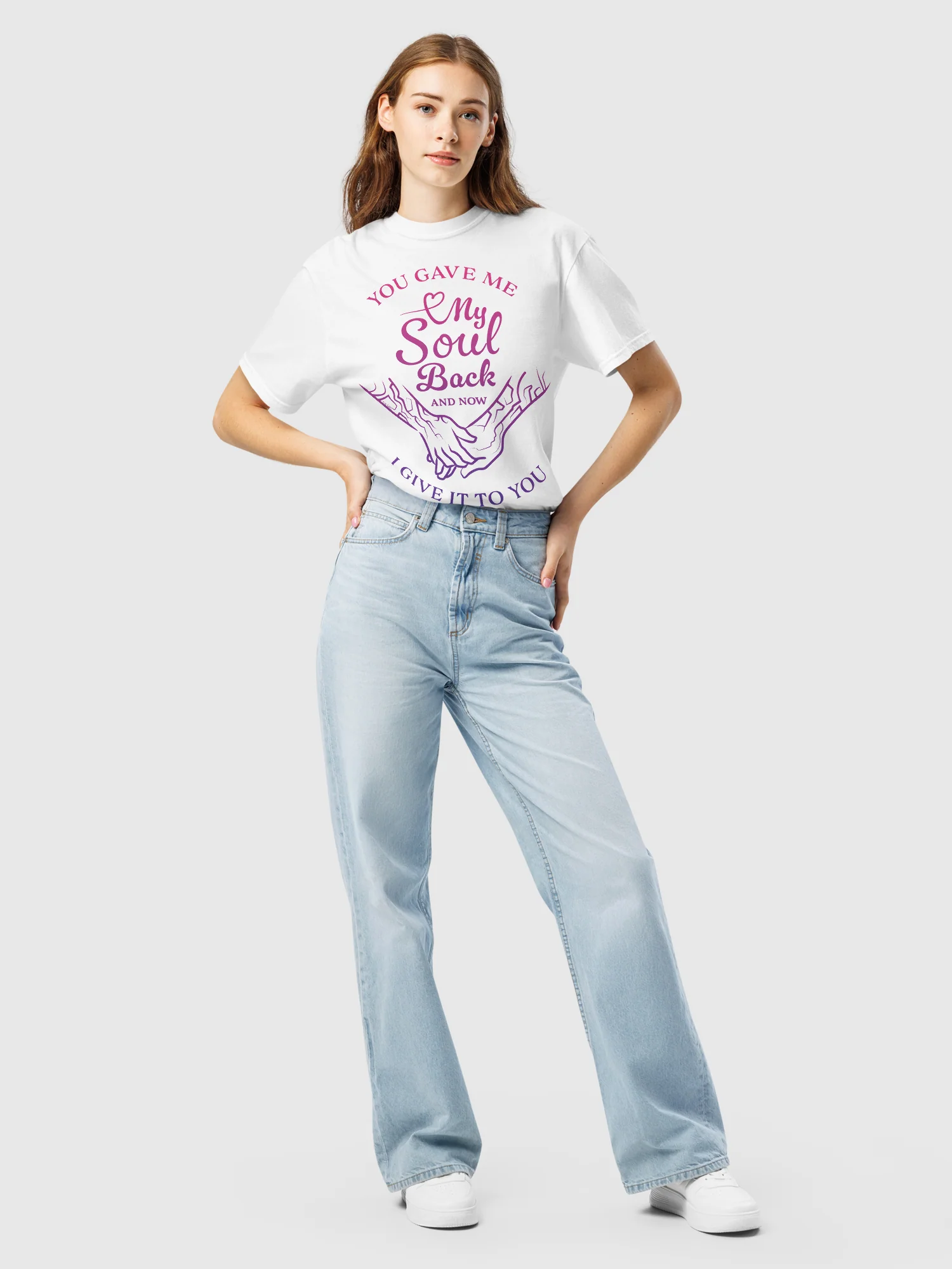 KPop Demon Hunters You Gave Me My Soul Back Comfort Colors T-Shirt - Image 6