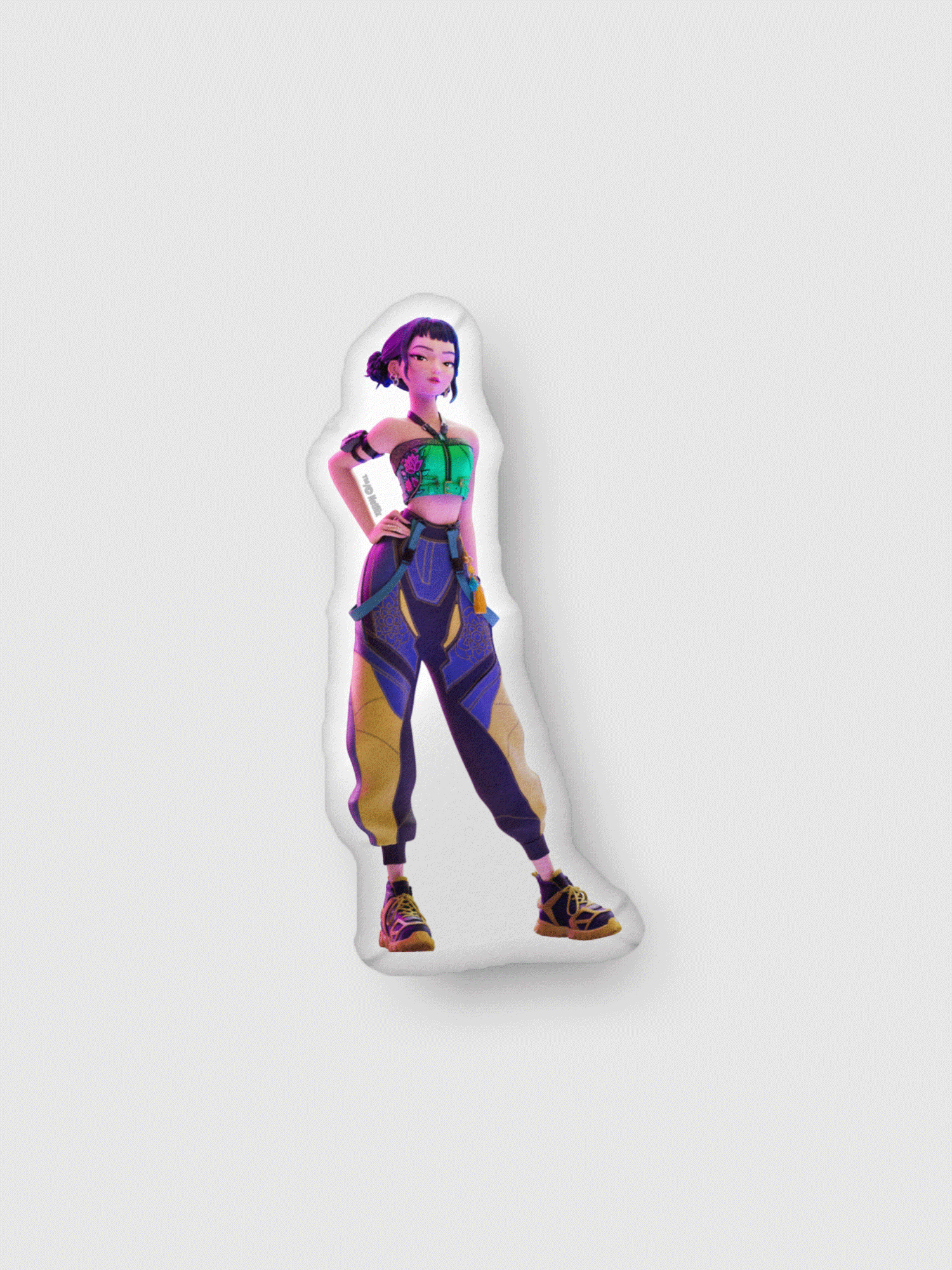 KPop Demon Hunters Zoey Pillow - Image 2