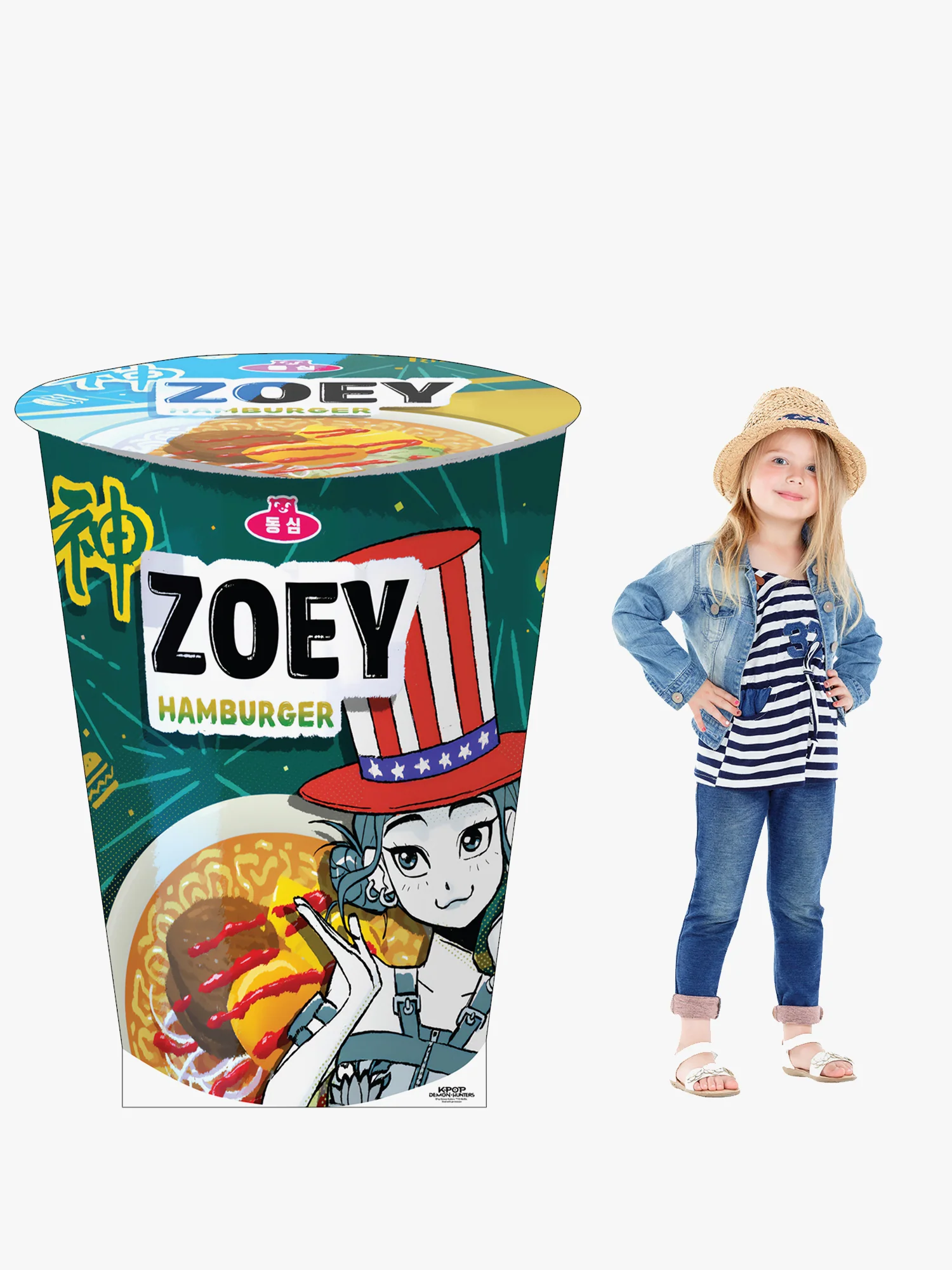 KPop Demon Hunters Standee Zoey Ramyeon - Image 2