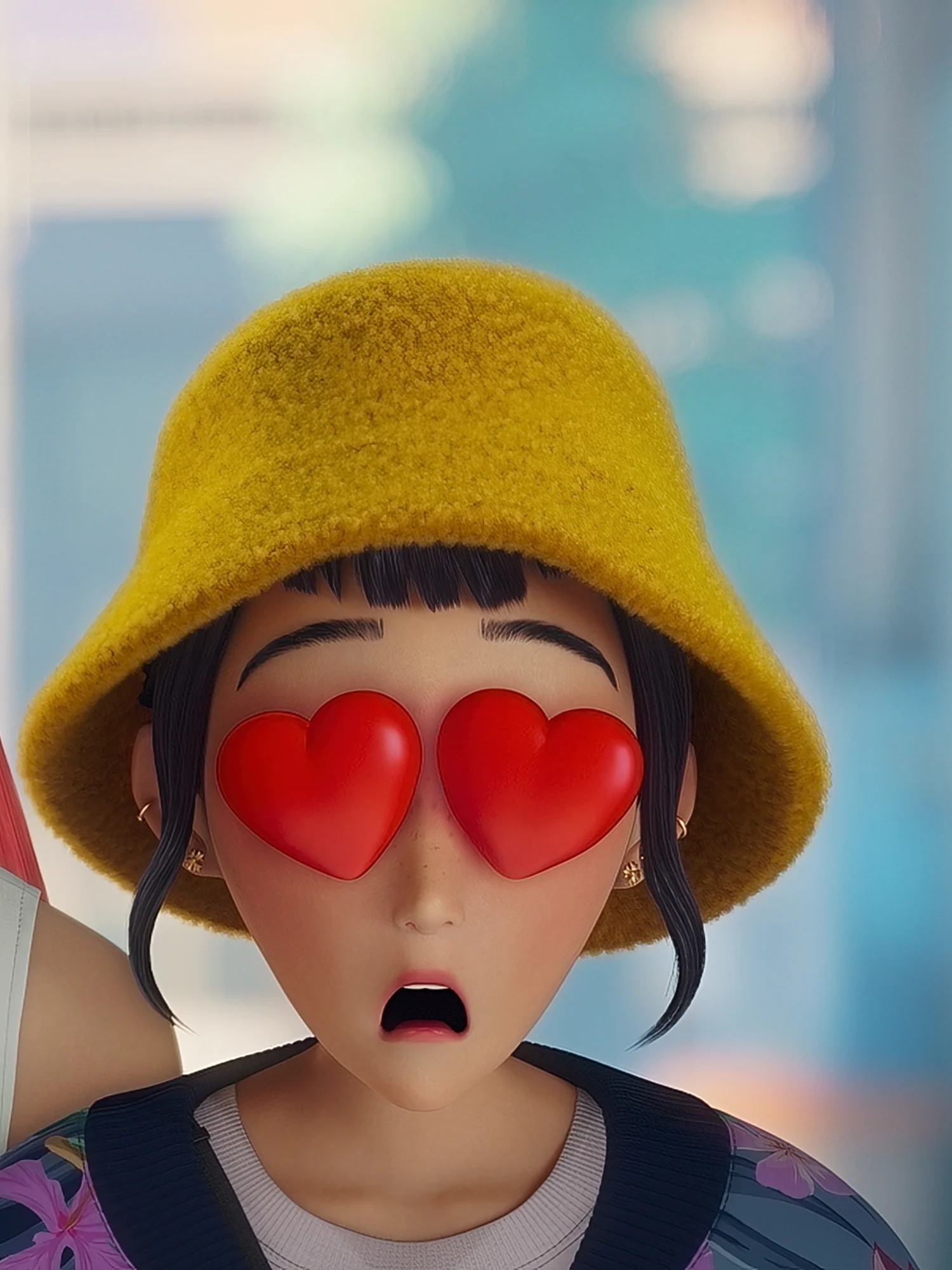 KPop Demon Hunters Zoey's Reversible Bucket Hat - Image 3