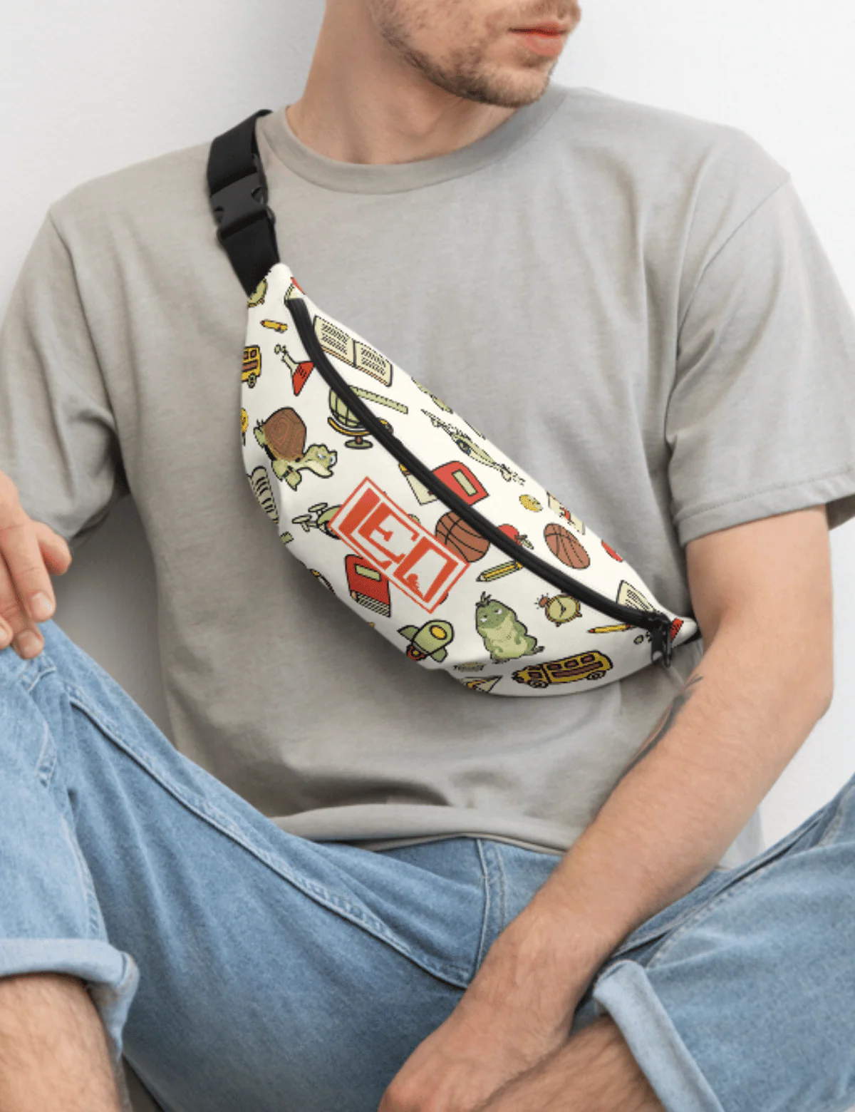 Leo Fanny Pack [Cream] - Image 5