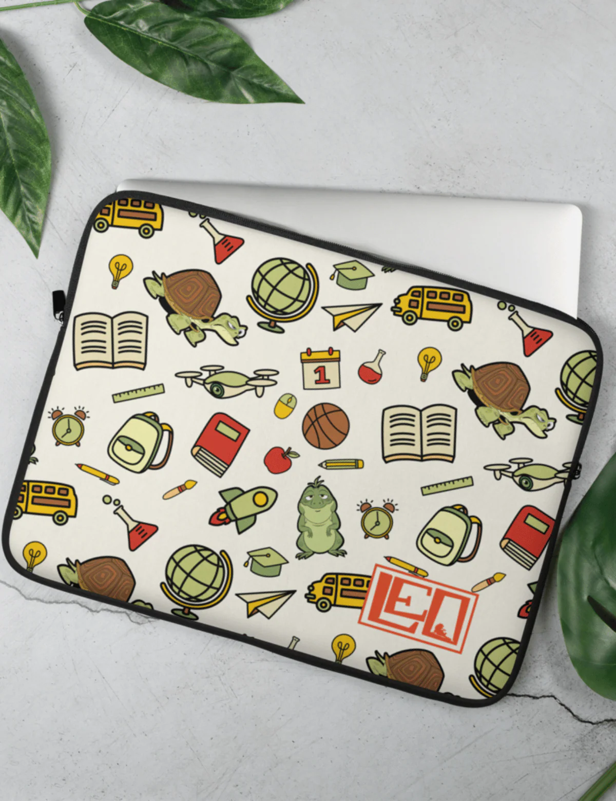 Leo Laptop Sleeve [Cream] - Image 2