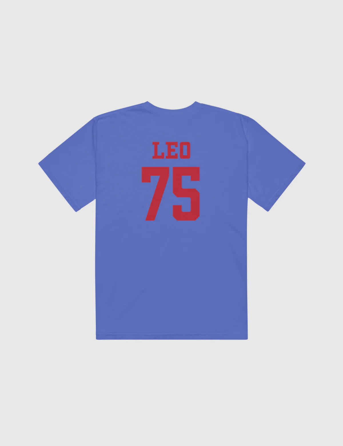 Leo Unisex Logo T-Shirt [Blue] - Image 3