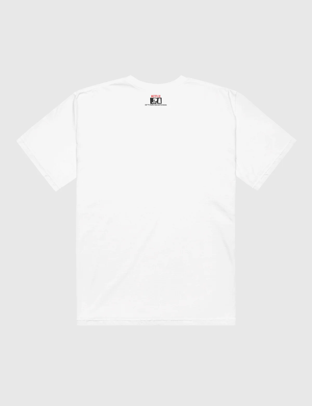 Leo Breaking Out Unisex T-Shirt [White] - Image 3