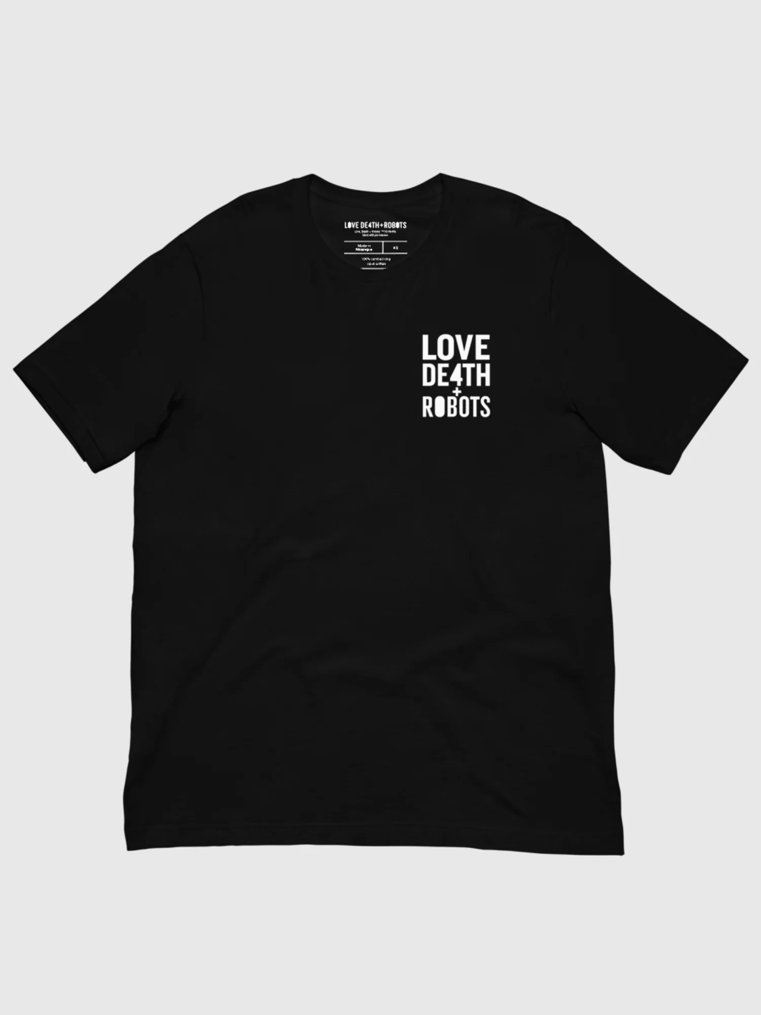 Love Death + Robots Vol 4 Logo T-Shirt - Image 2