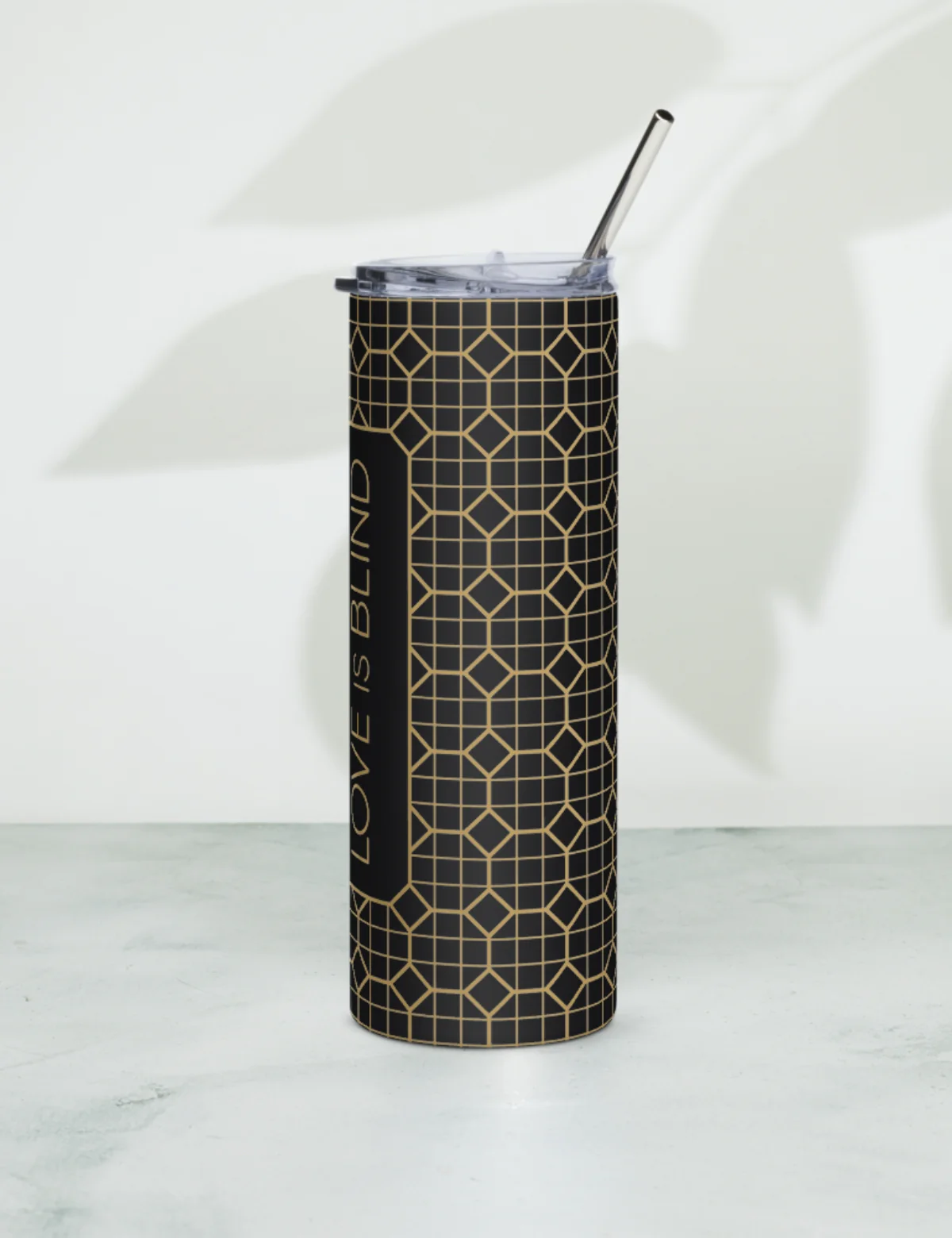 Love is Blind "I Can See A Future With You" Stainless Steel Tumbler [Black] - Image 7