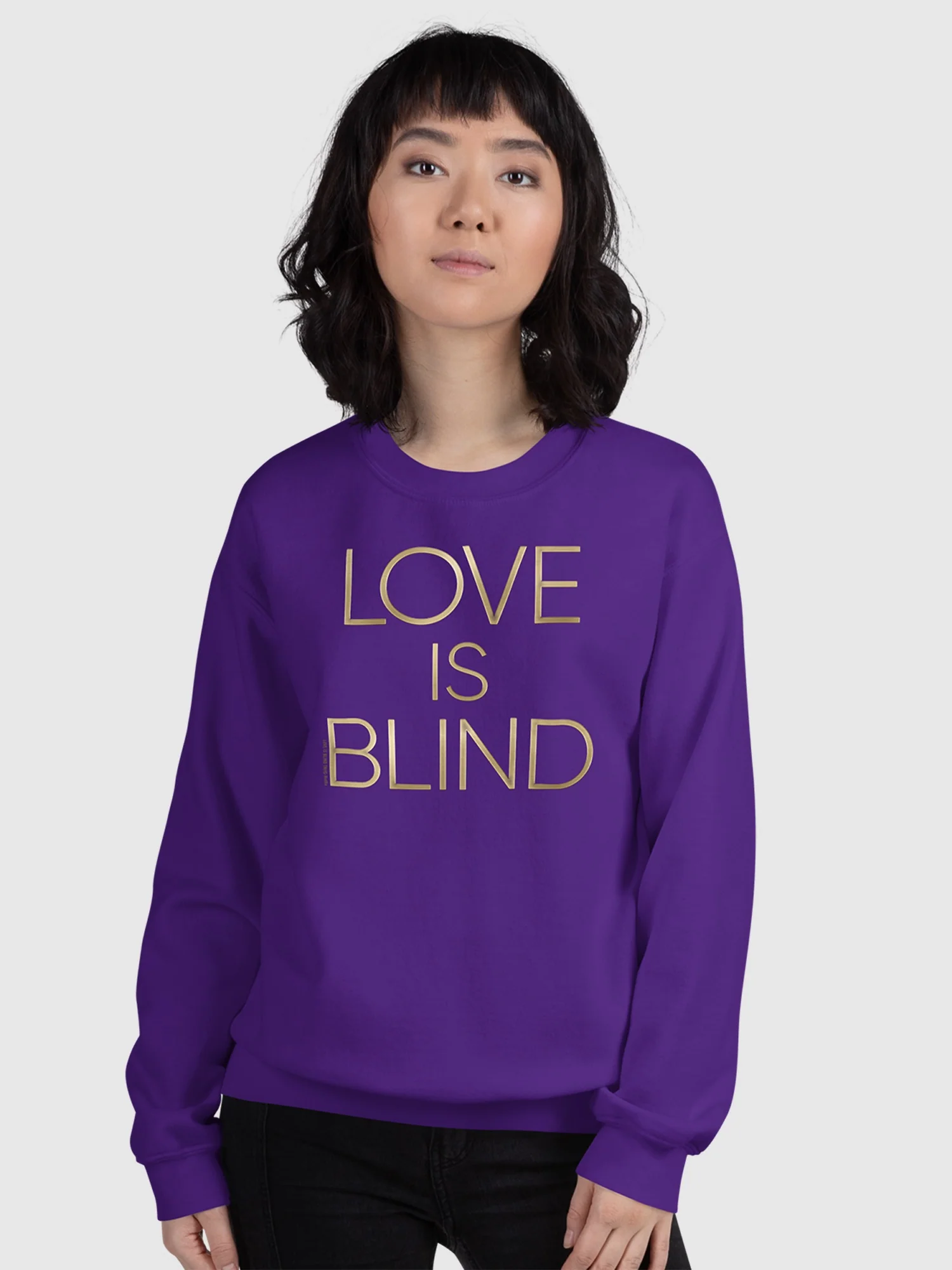 Love is Blind Logo Crewneck Sweatshirt - Image 2