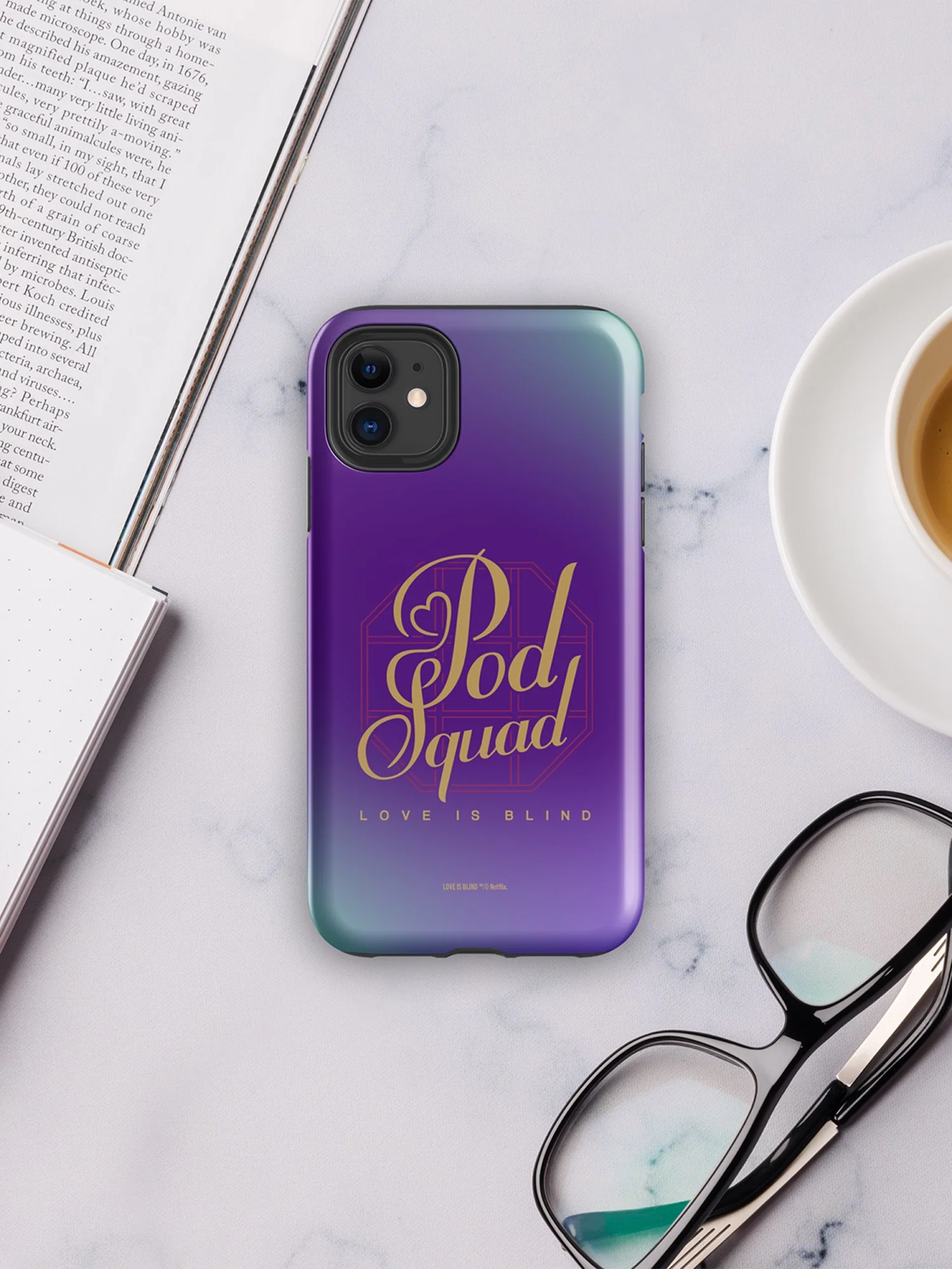 Love is Blind Pod Squad iPhone Tough Case - Image 3