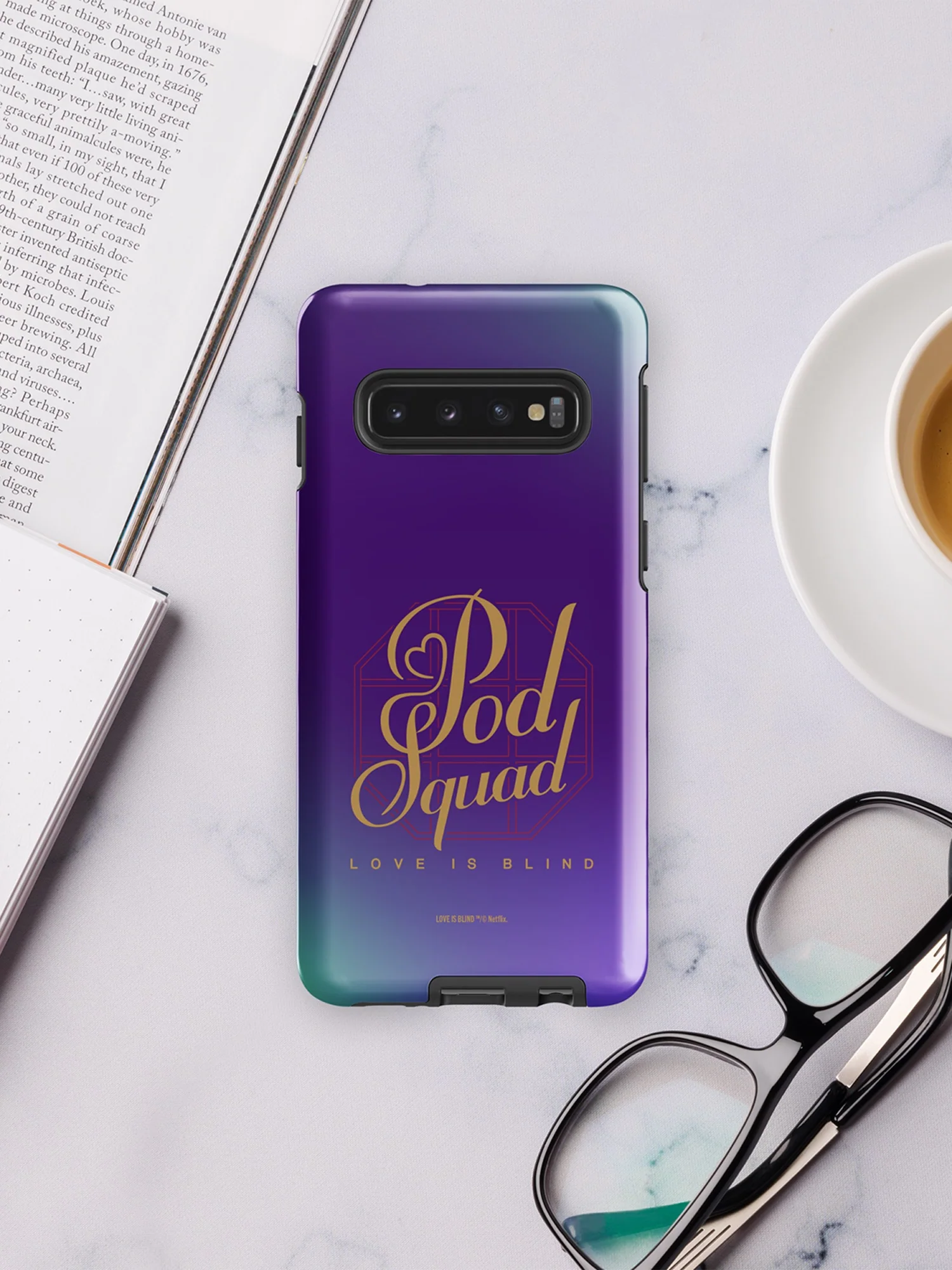 Love is Blind Pod Squad Samsung Tough Case - Image 3