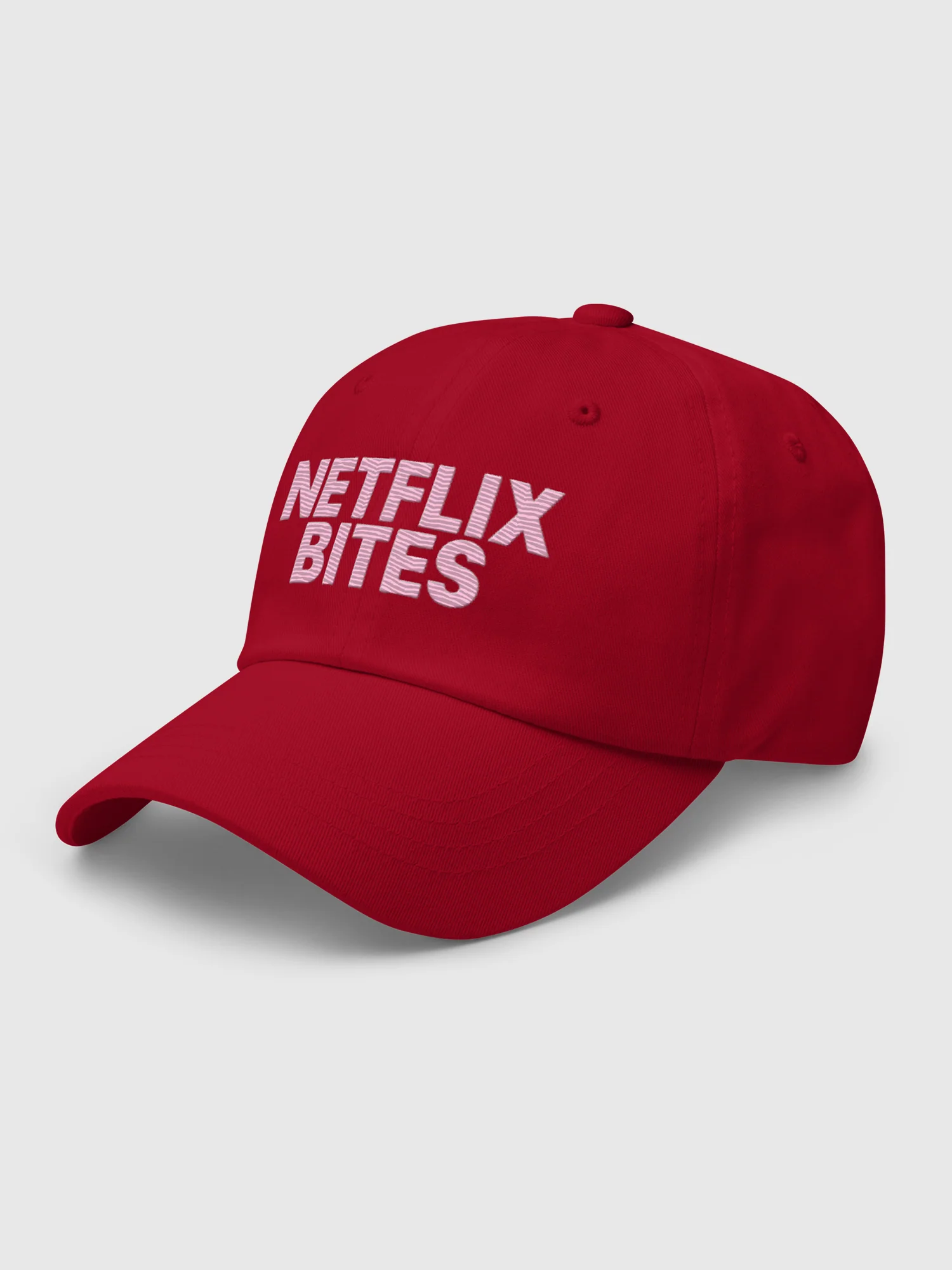 Netflix Bites Exclusive Dad Hat [Red] - Image 3