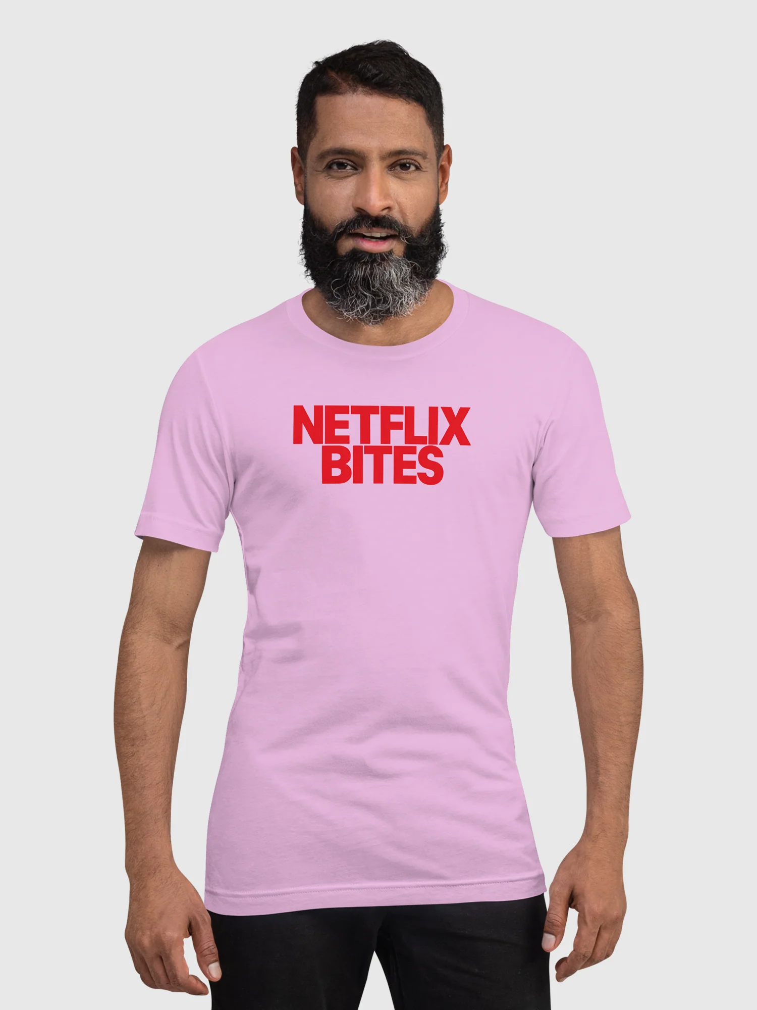 Netflix Bites Exclusive Unisex T-Shirt [Lilac] - Image 4