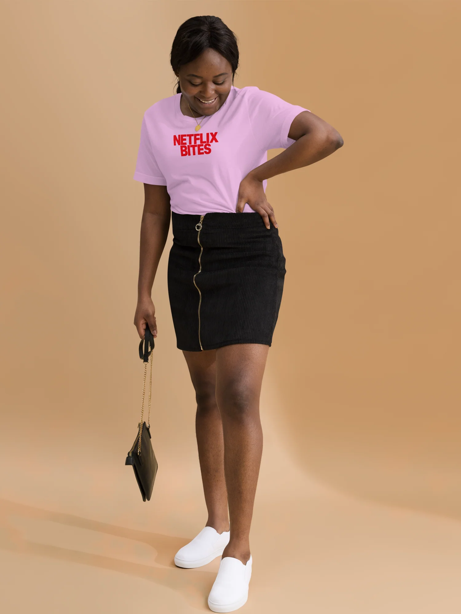 Netflix Bites Exclusive Unisex T-Shirt [Lilac] - Image 5