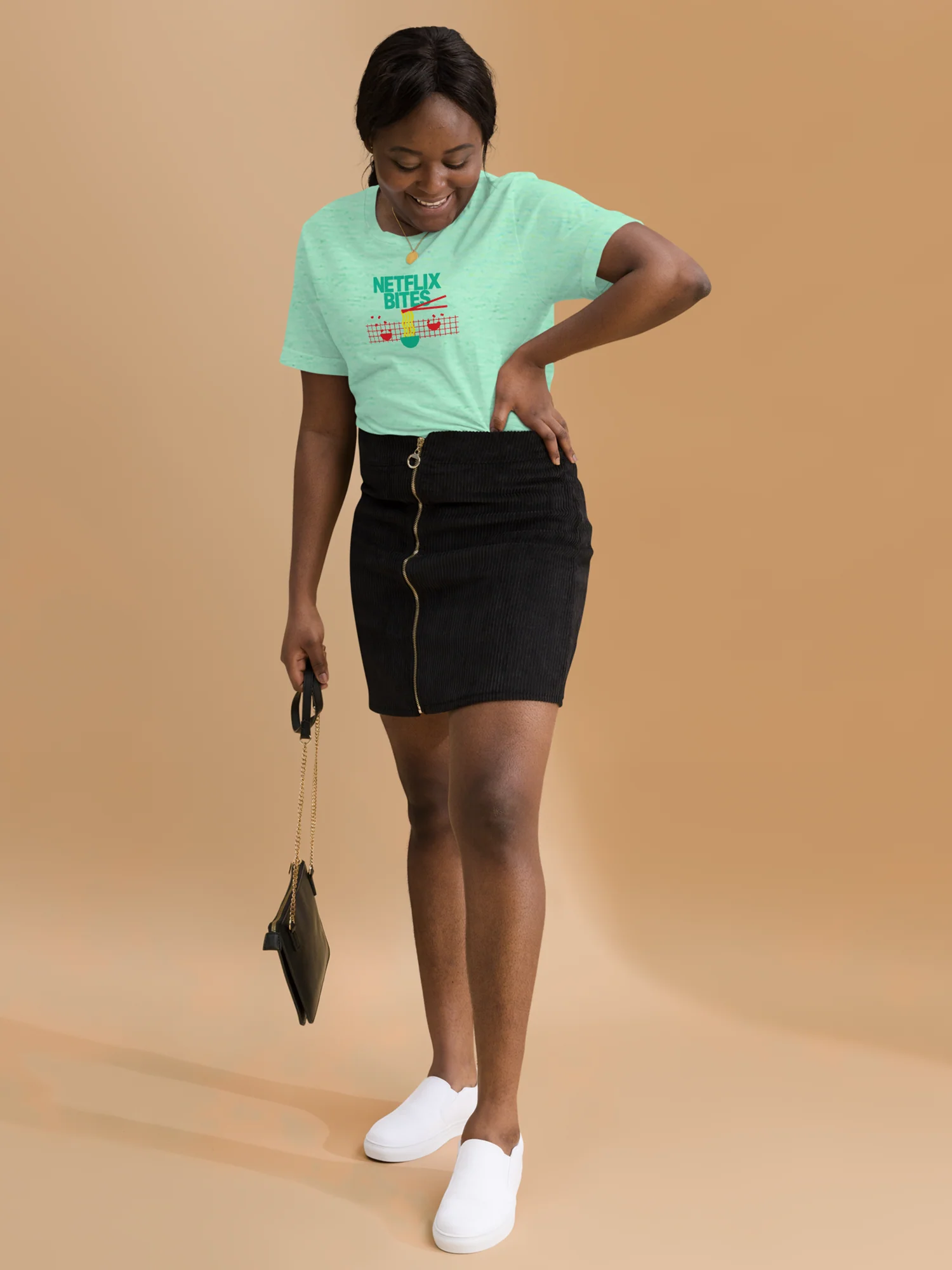 Netflix Bites Exclusive Noodles Unisex T-Shirt [Mint] - Image 5