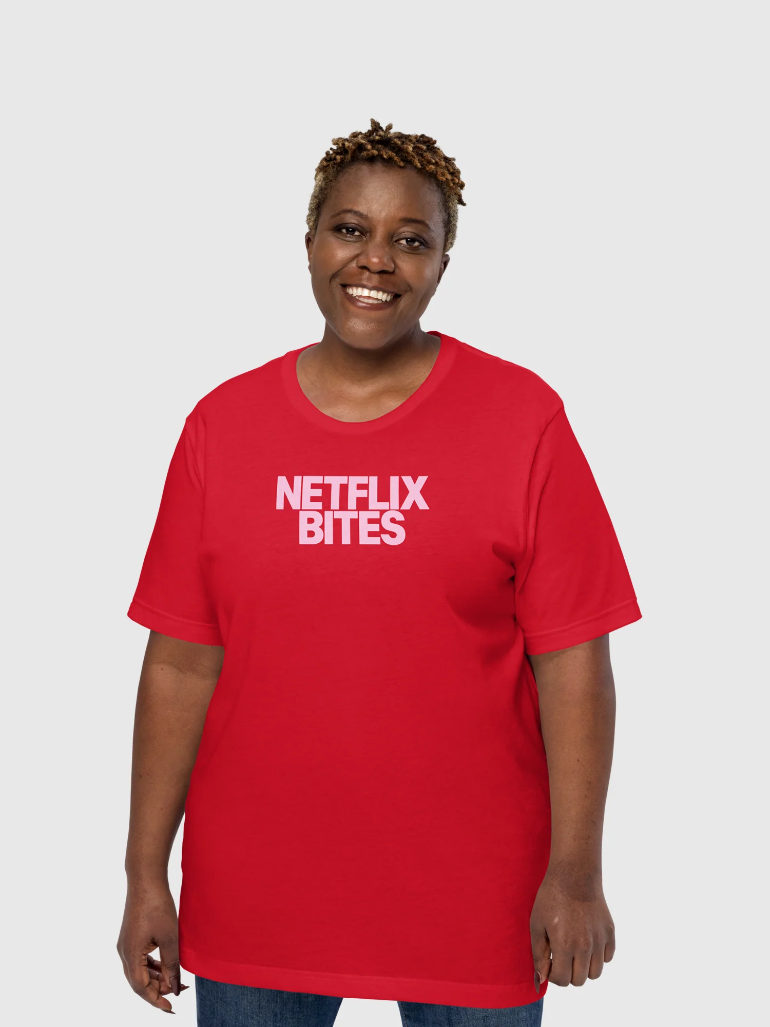 Netflix Bites Exclusive Unisex T-Shirt [Red] - Image 3