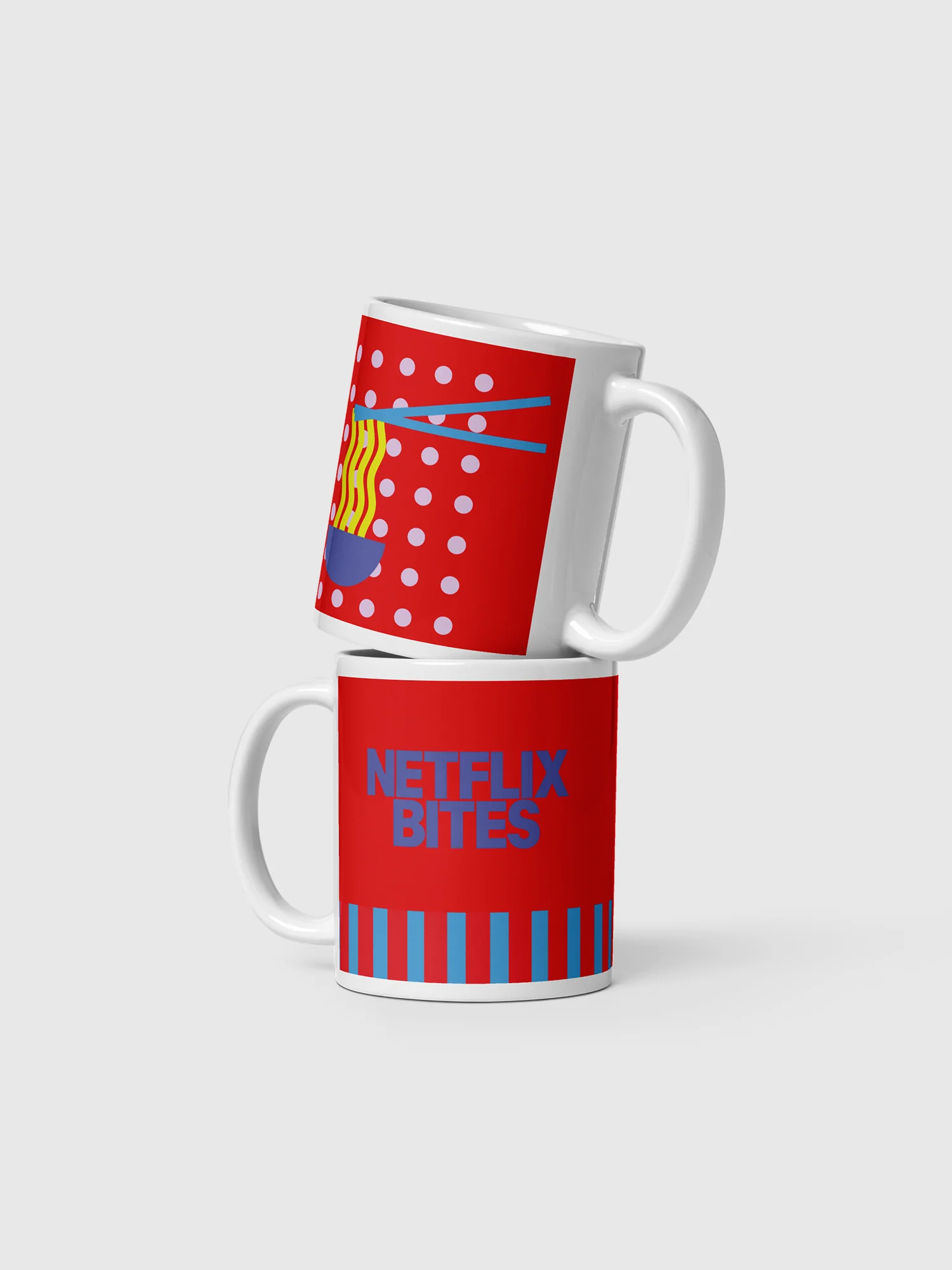 Netflix Bites Exclusive Glossy Mug - Noodles - Image 3