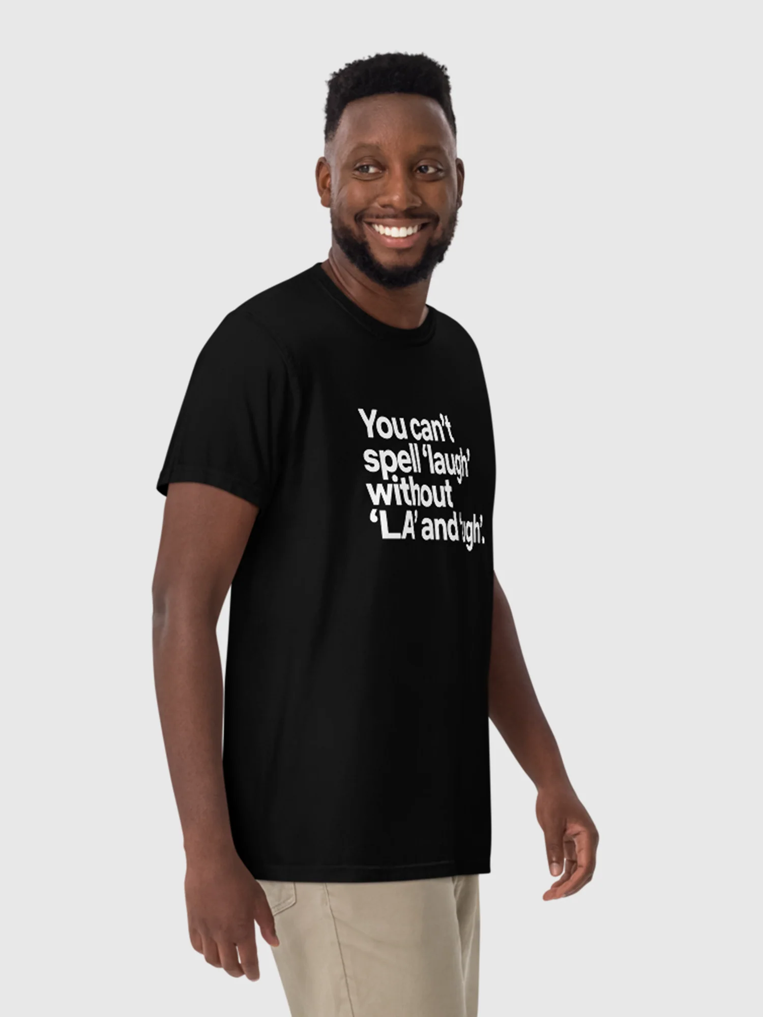 Netflix is A Joke Unisex Heavyweight T-Shirt [Black] - Image 2