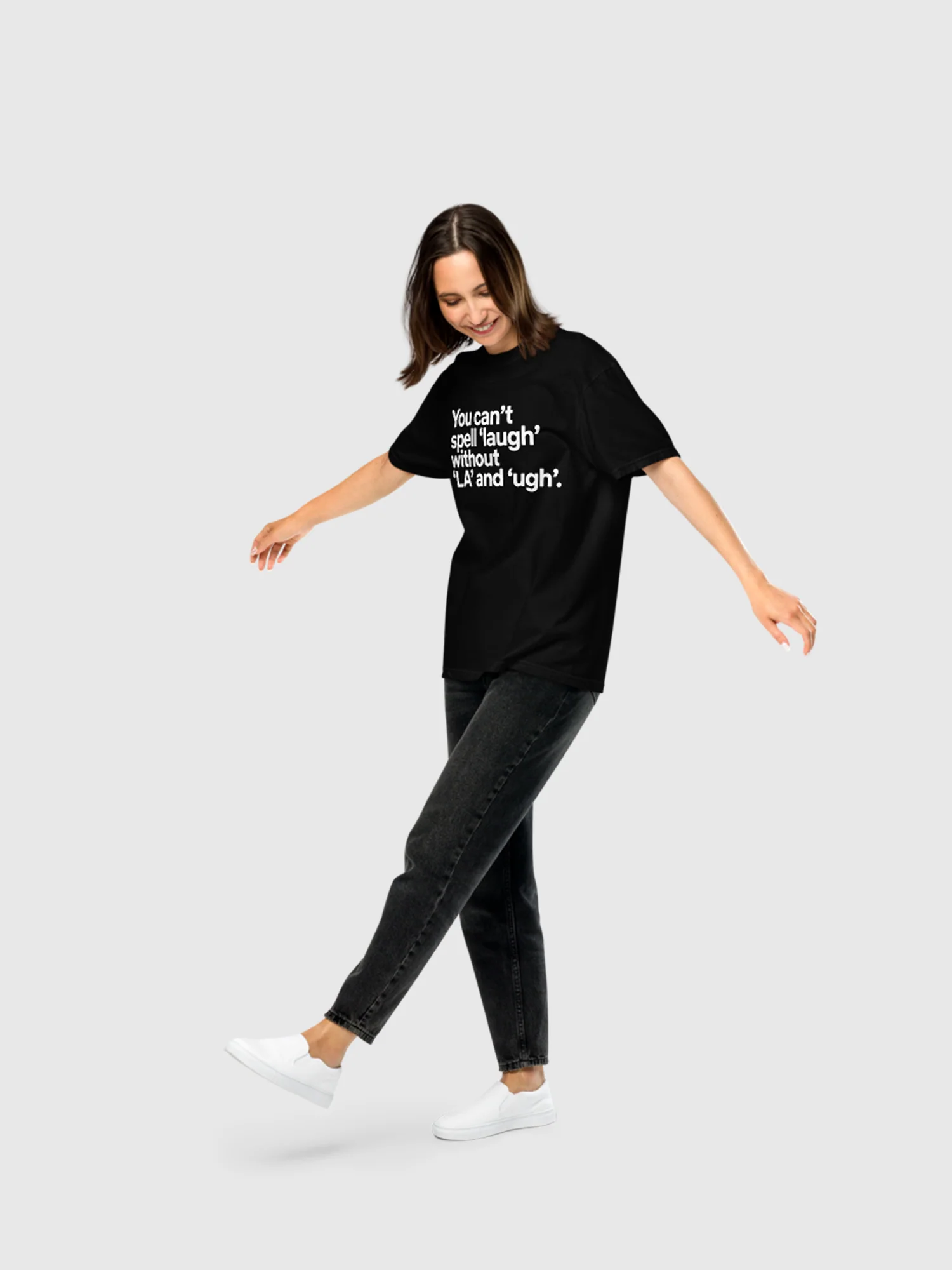 Netflix is A Joke Unisex Heavyweight T-Shirt [Black] - Image 5