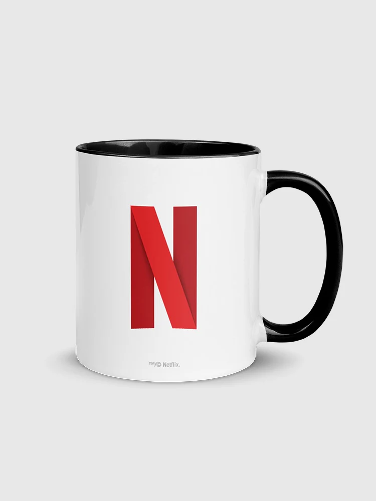 Netflix Me, Myself & Netflix Two-Tone Mug - Image 2