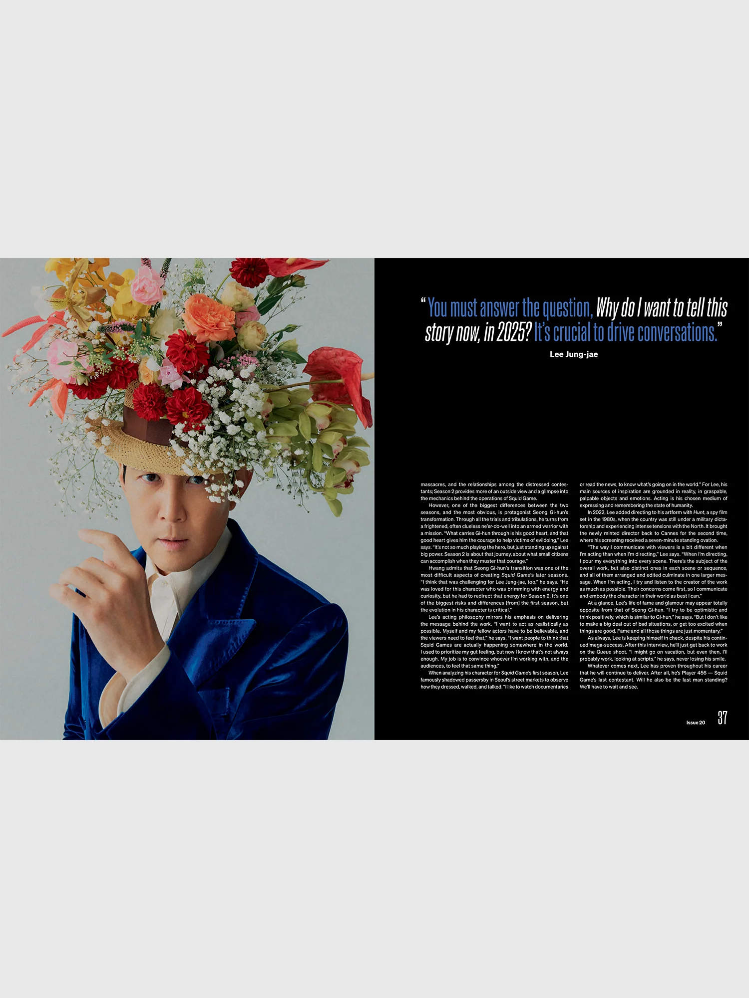Queue Issue Twenty - Lee Jung-jae - Image 6