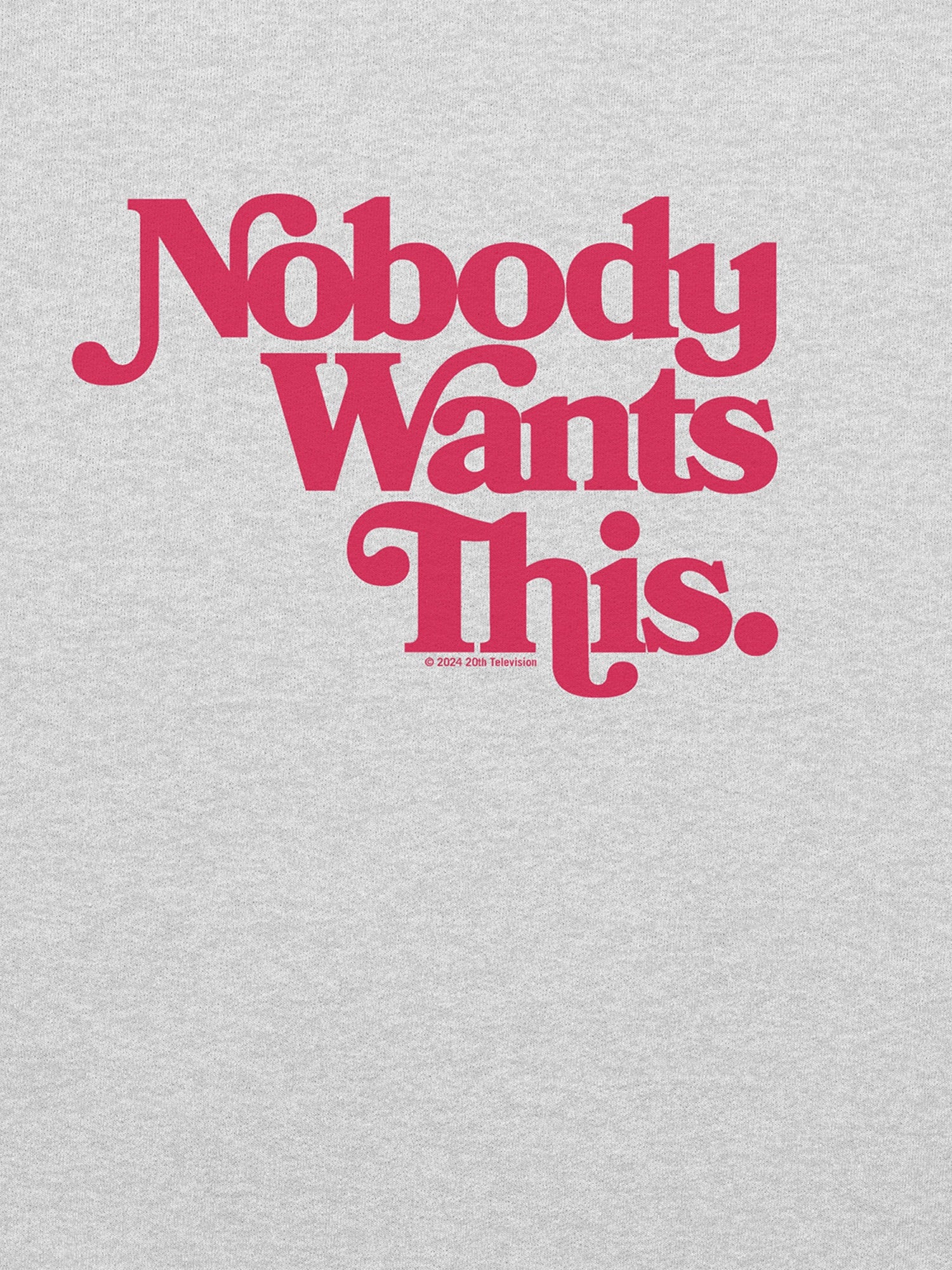 Nobody Wants This Logo Crewneck Sweatshirt - Image 2