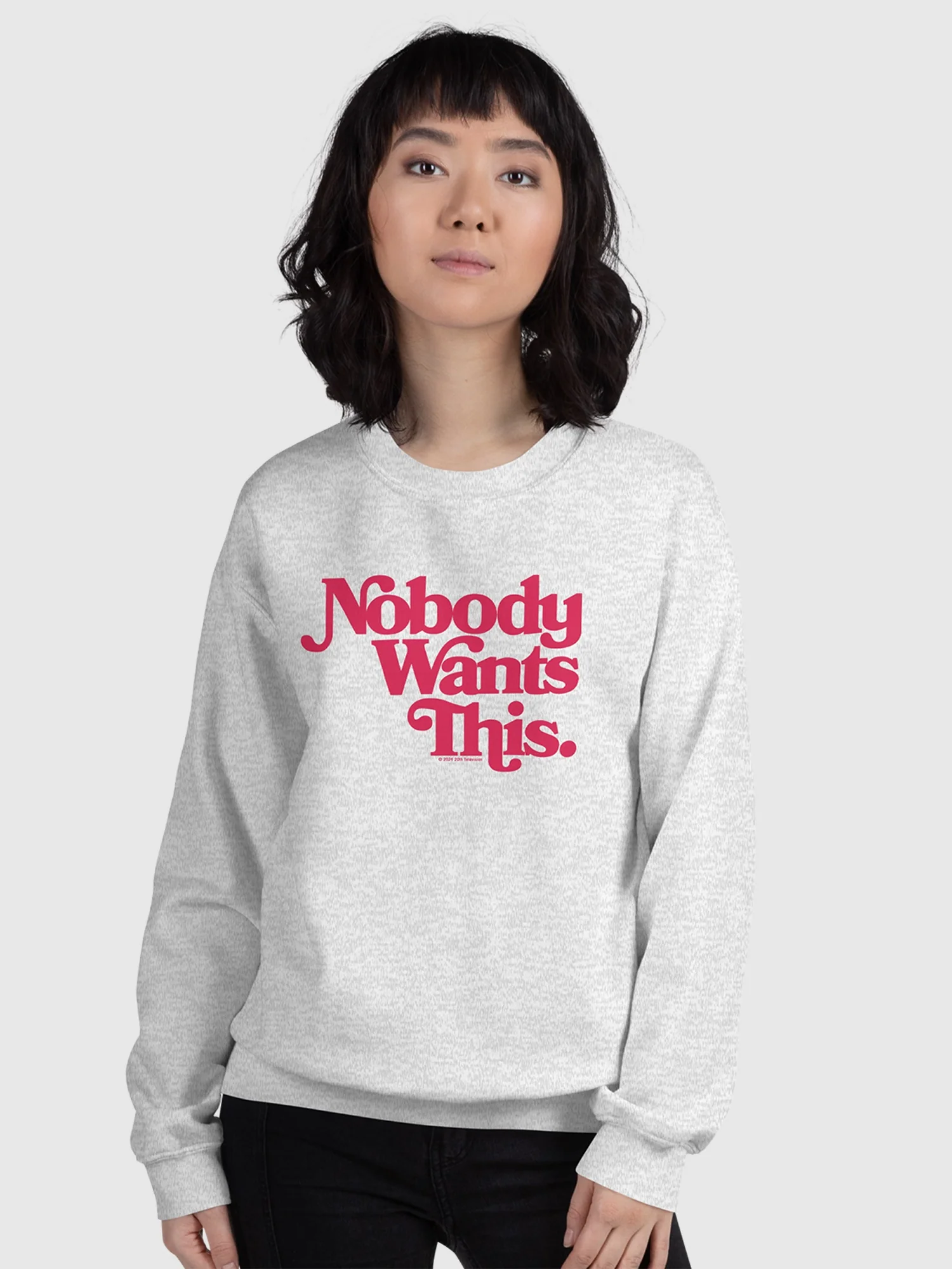 Nobody Wants This Logo Crewneck Sweatshirt - Image 3