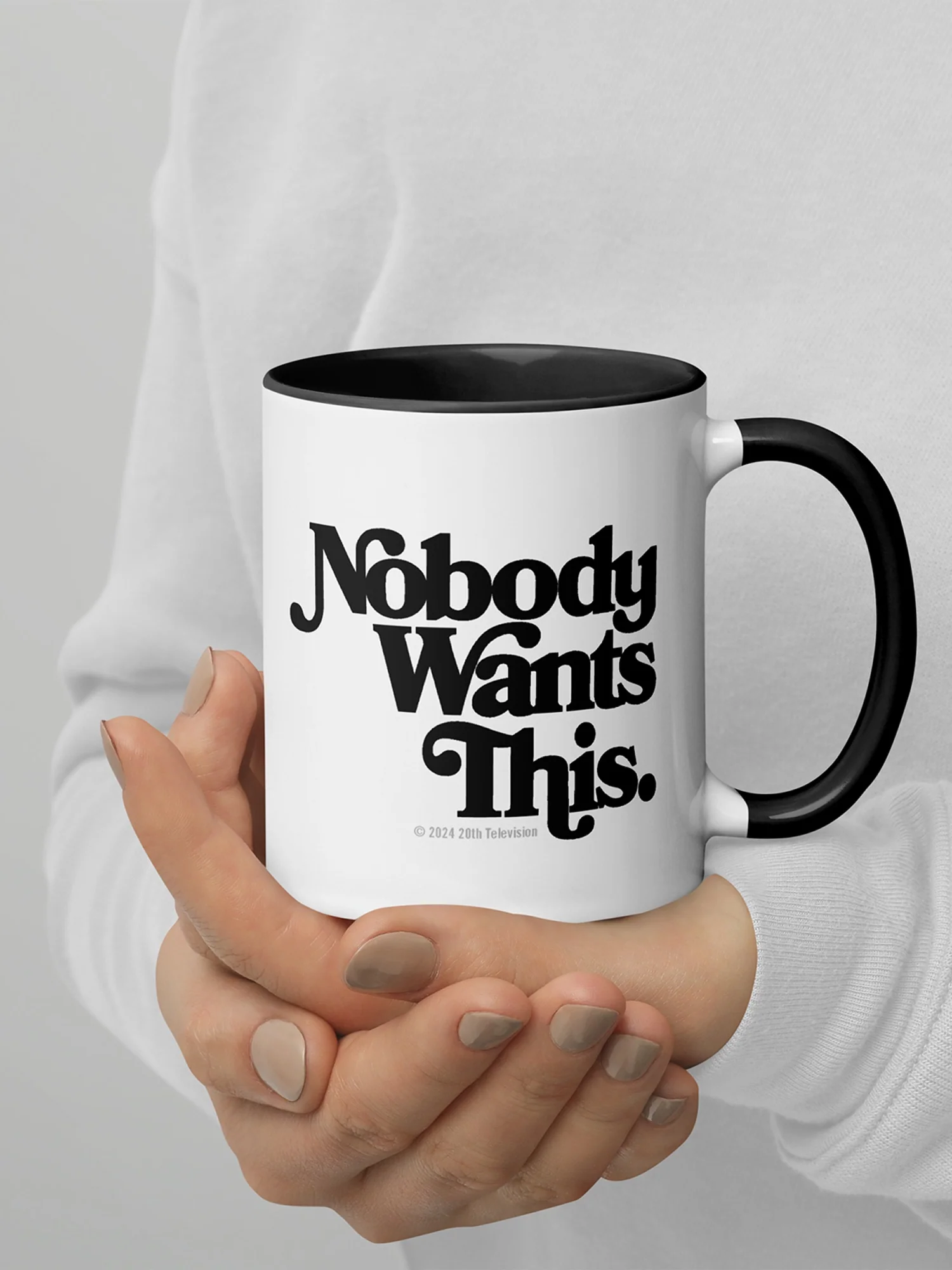 Nobody Wants This Logo Two-tone Mug - Image 4