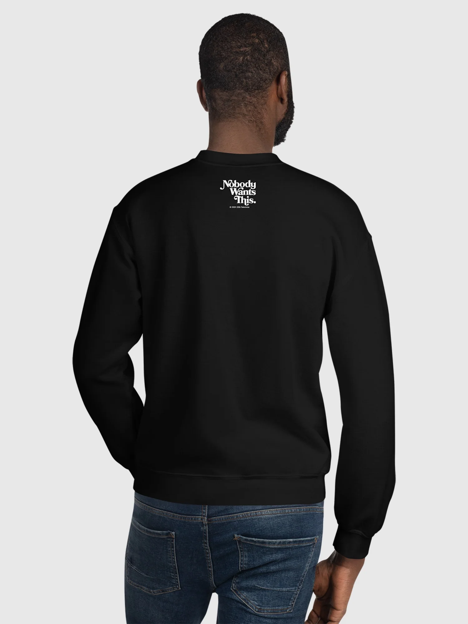 Nobody Wants This Matzah Baller Crewneck Sweatshirt - Image 4