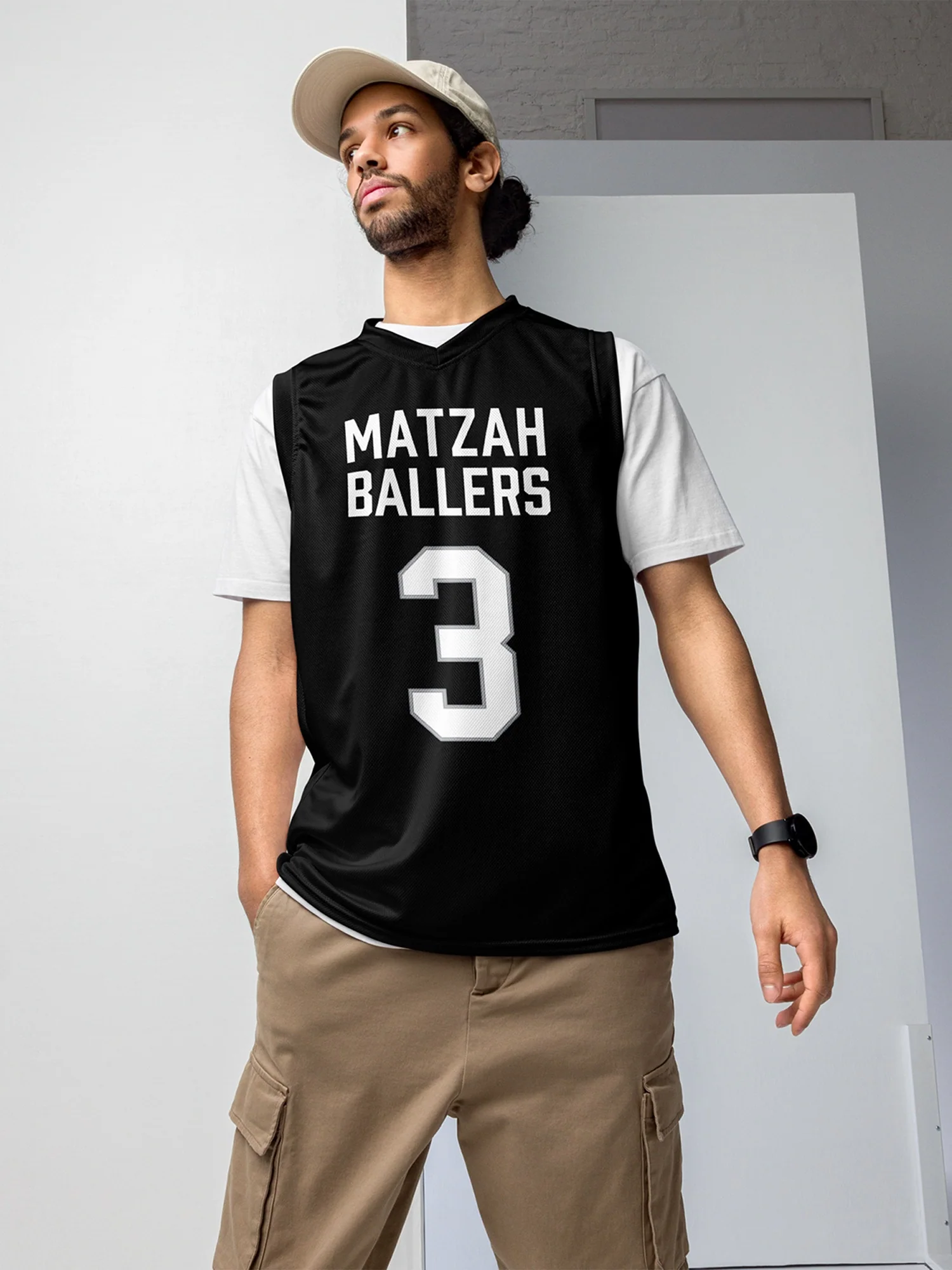 Nobody Wants This Matzah Baller Jersey - Image 3