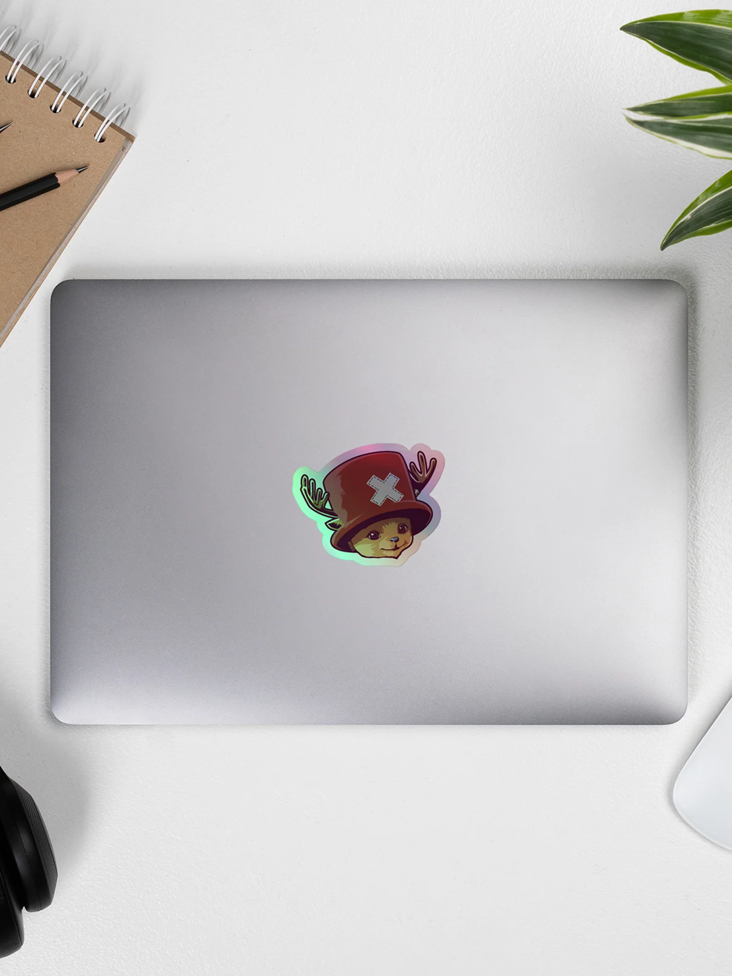 One Piece Chopper Holographic Sticker - Image 4