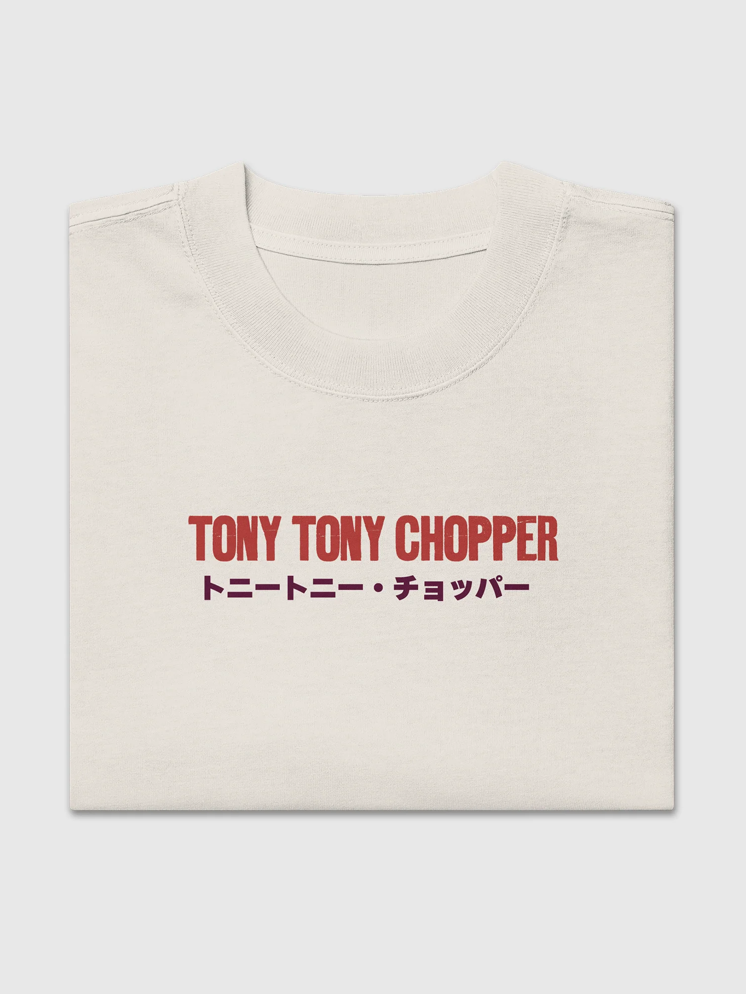 One Piece Chopper Oversized Faded T-Shirt - Image 3