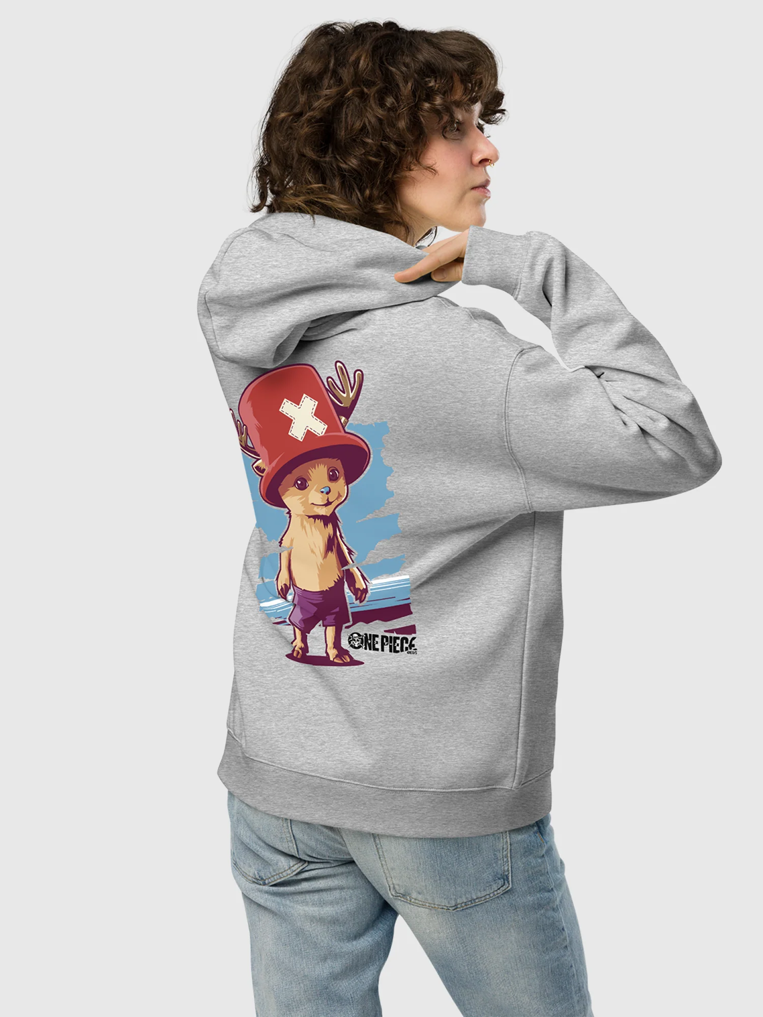 One Piece Chopper Oversized Hoodie - Image 5