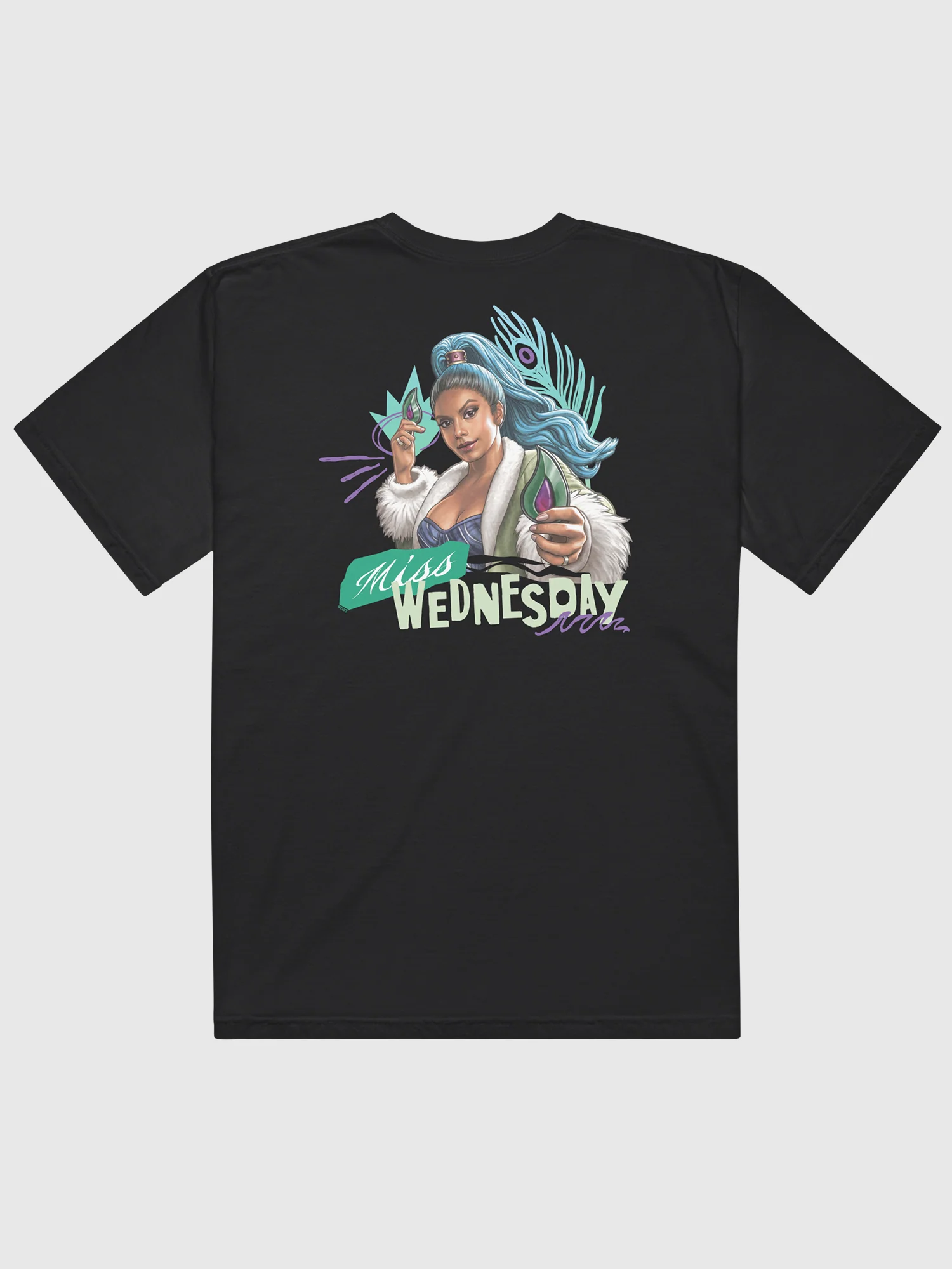 One Piece Comfort Colors T-Shirt Miss Wednesday - Image 2