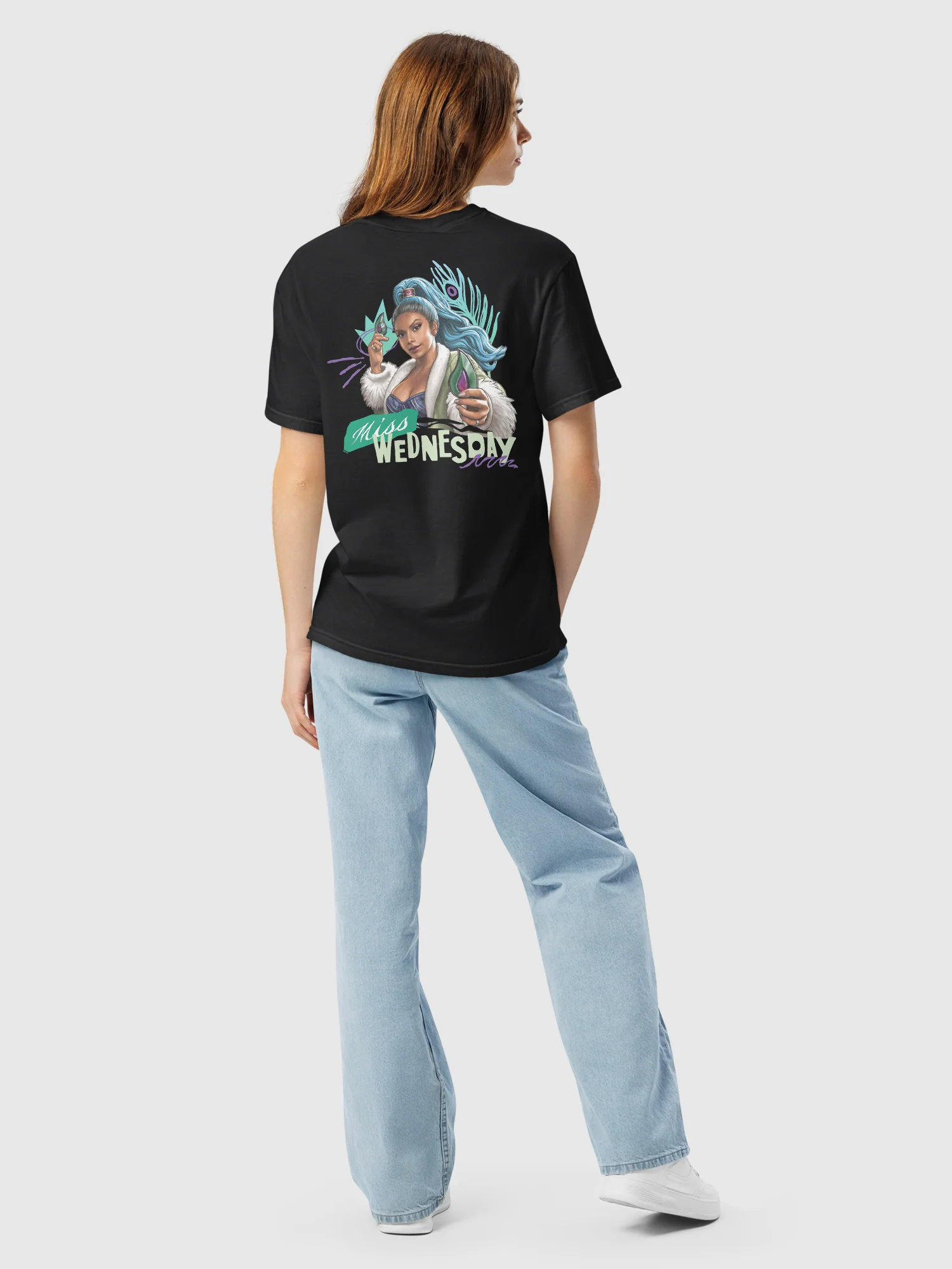 One Piece Comfort Colors T-Shirt Miss Wednesday - Image 4