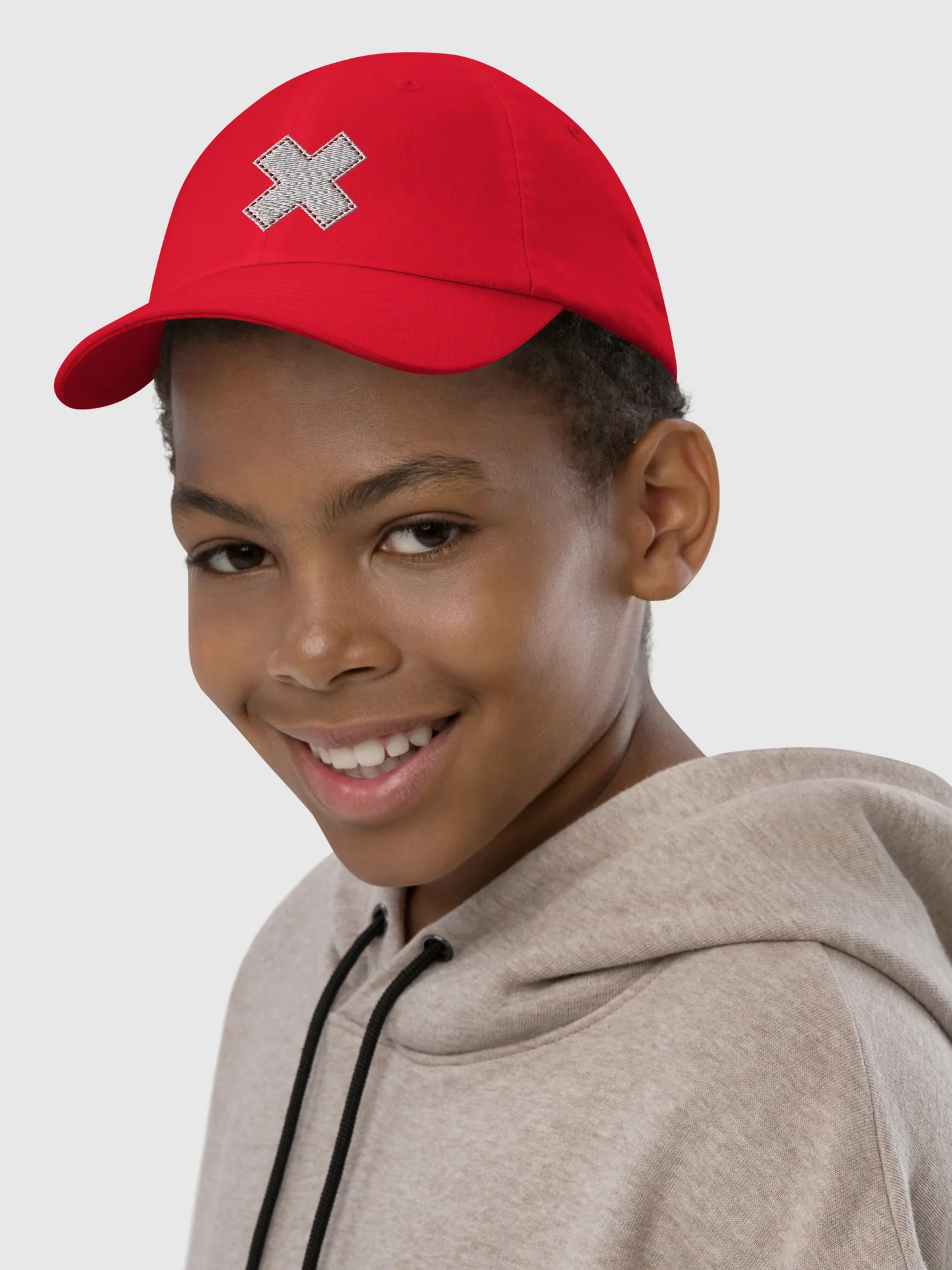 One Piece Embroidered Youth Hat Chopper X - Image 4