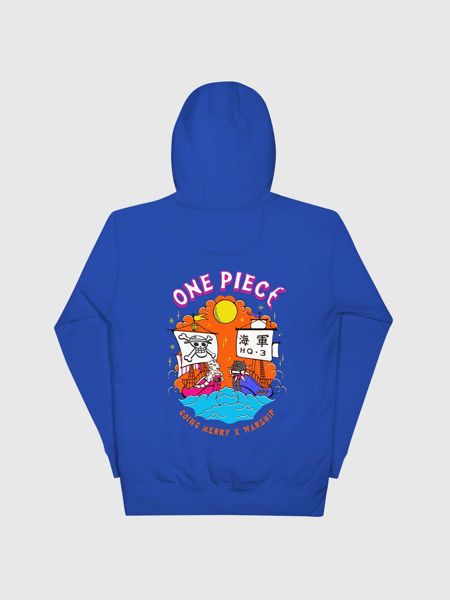 One Piece Going Merry x Warship Hoodie - Image 2