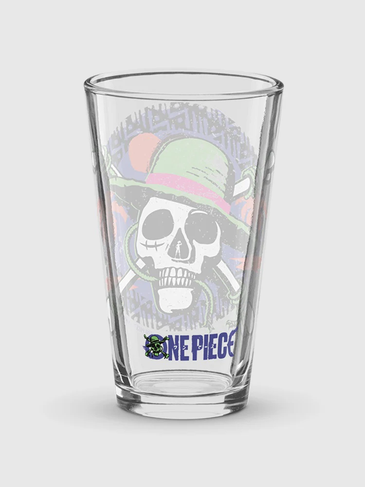 One Piece Luffy Skull Pint Glass - Image 2