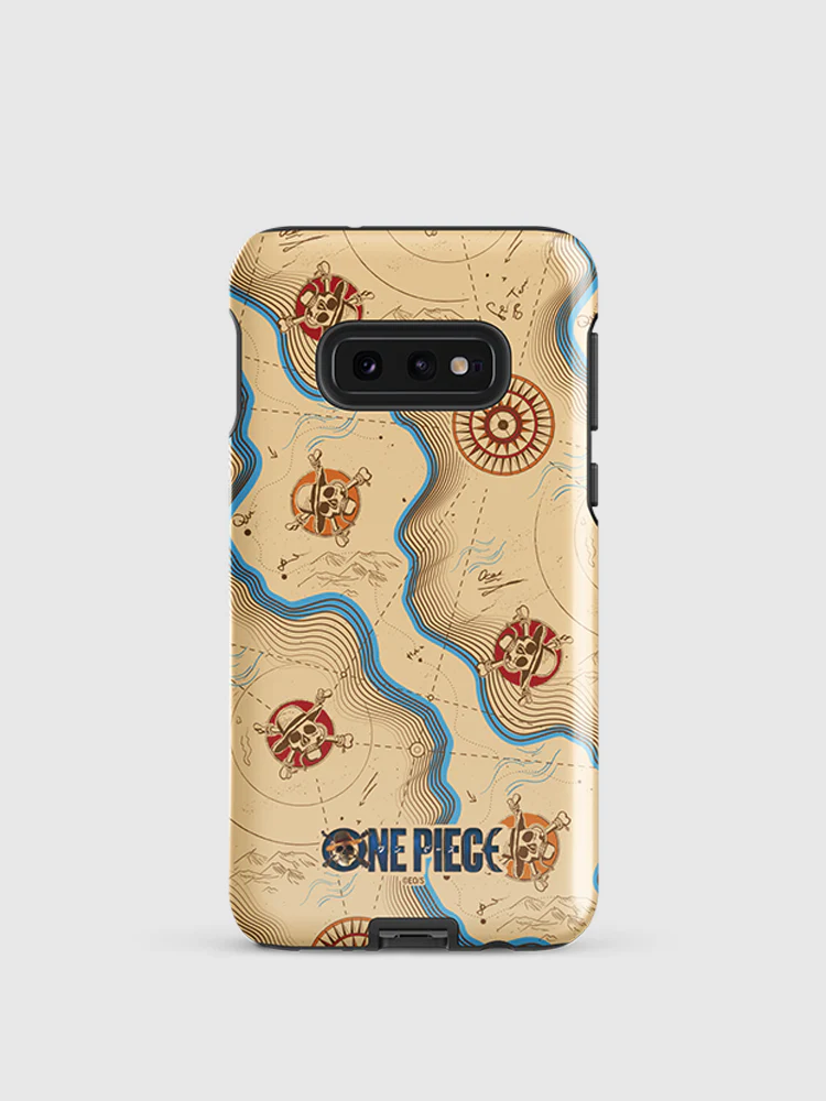 One Piece Map Pattern Samsung Tough Case - Image 13