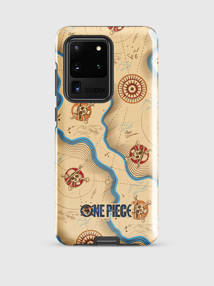 One Piece Map Pattern Samsung Tough Case - Image 17
