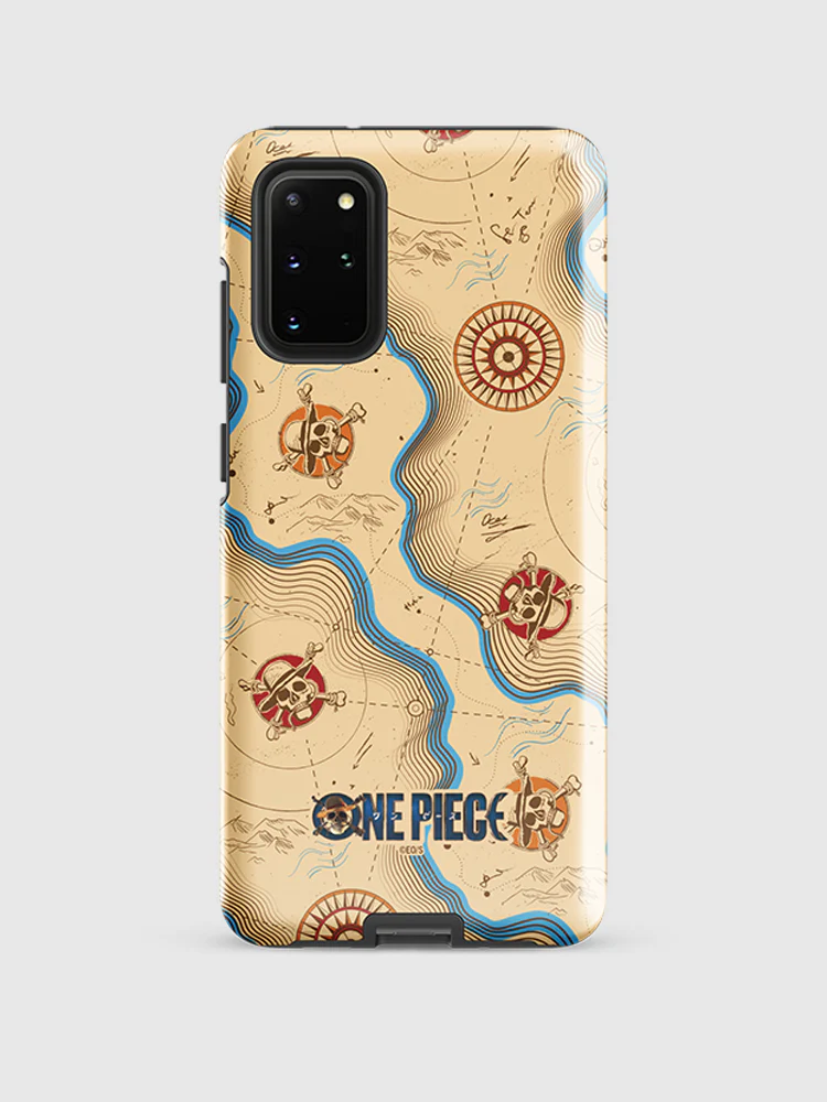 One Piece Map Pattern Samsung Tough Case - Image 18