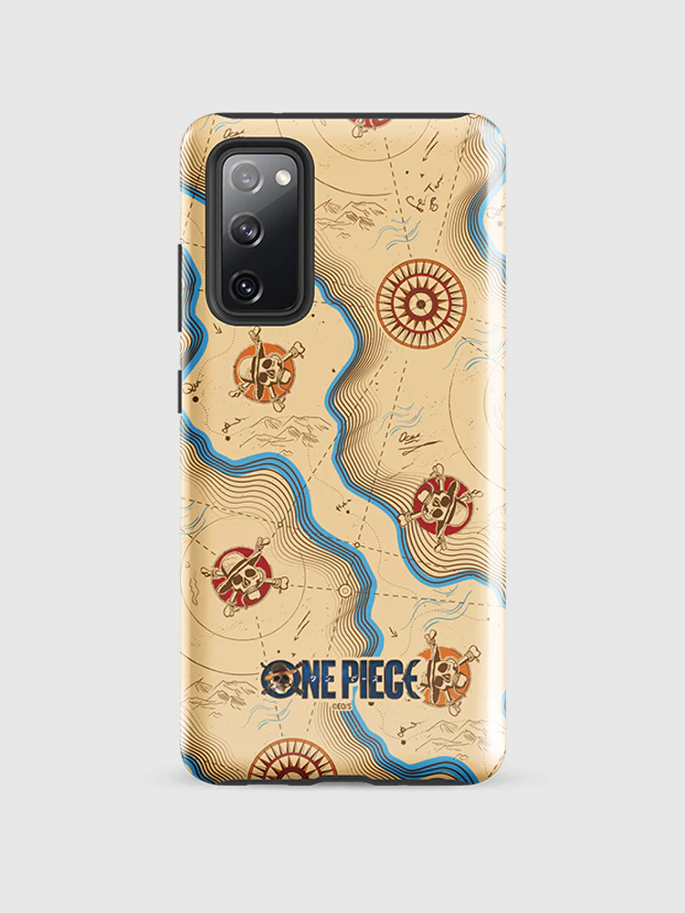 One Piece Map Pattern Samsung Tough Case - Image 19