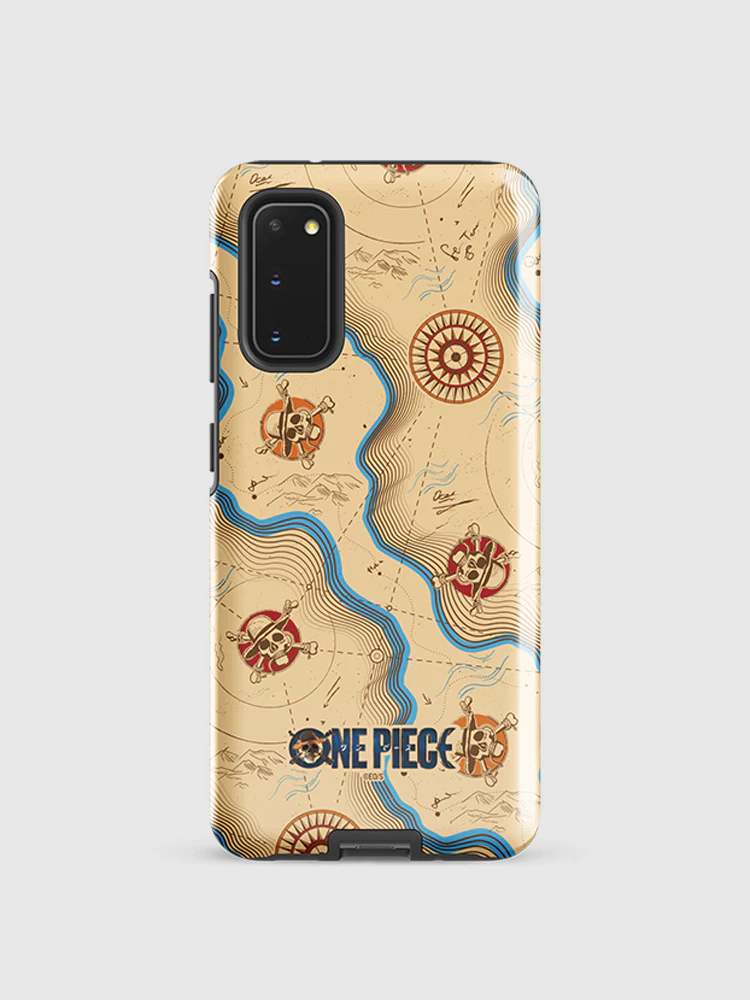One Piece Map Pattern Samsung Tough Case - Image 20